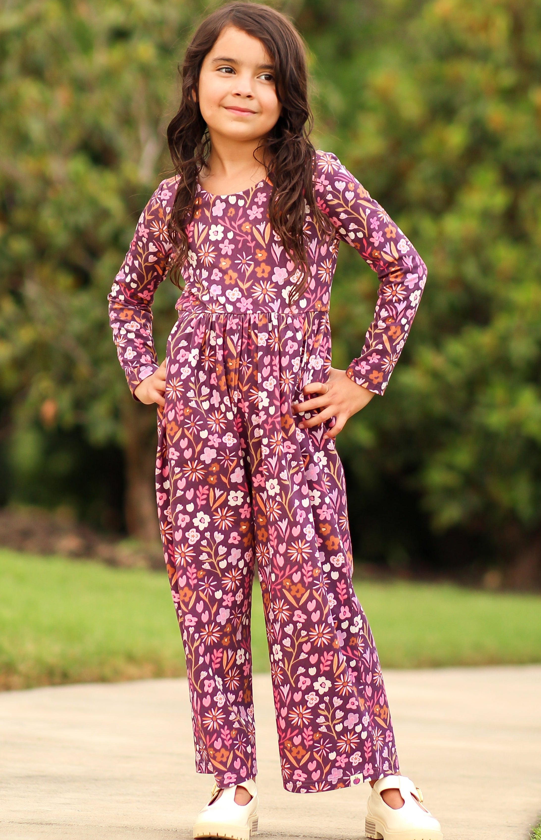 Ivy Romper - Amethyst Rose