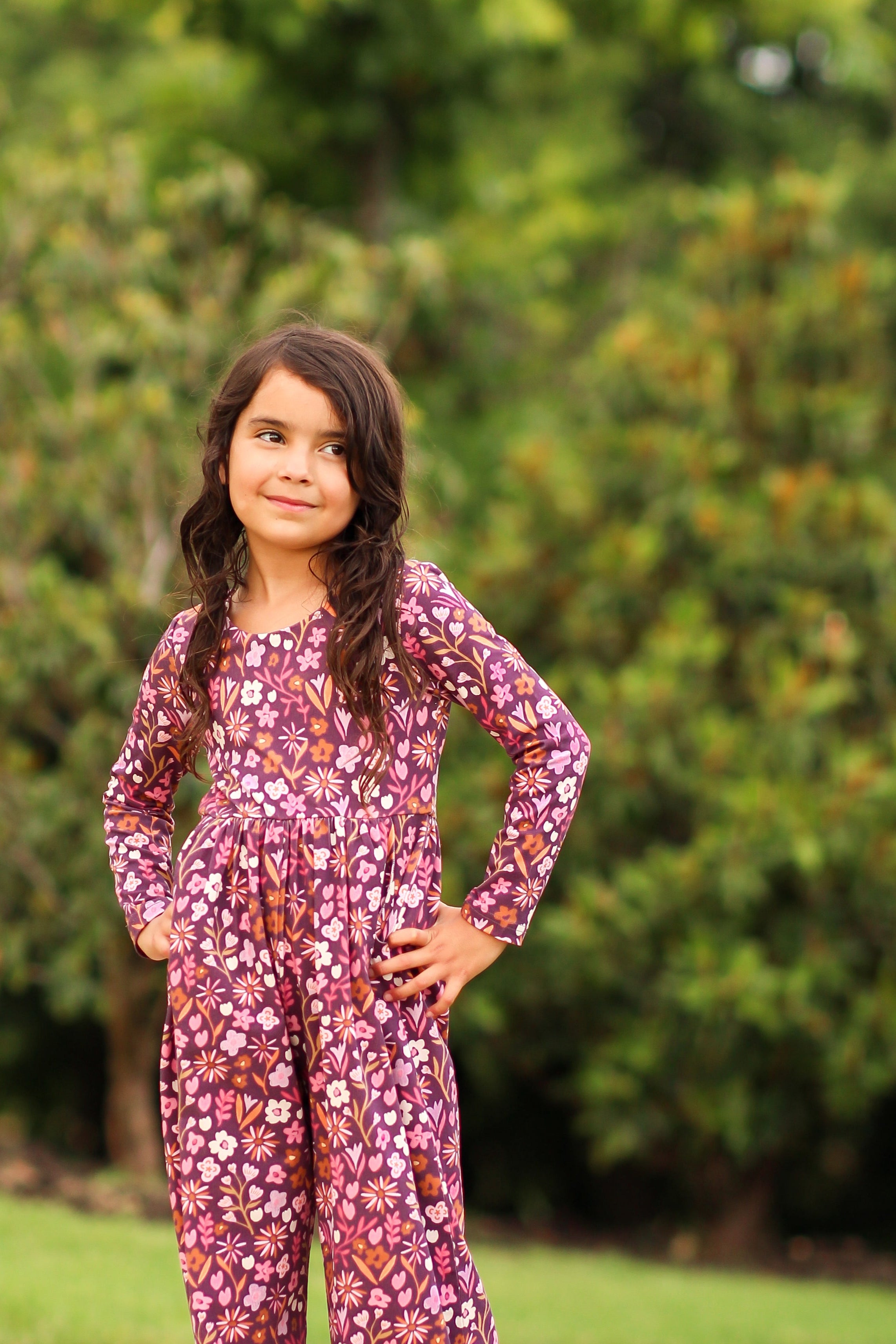 Ivy Romper - Amethyst Rose
