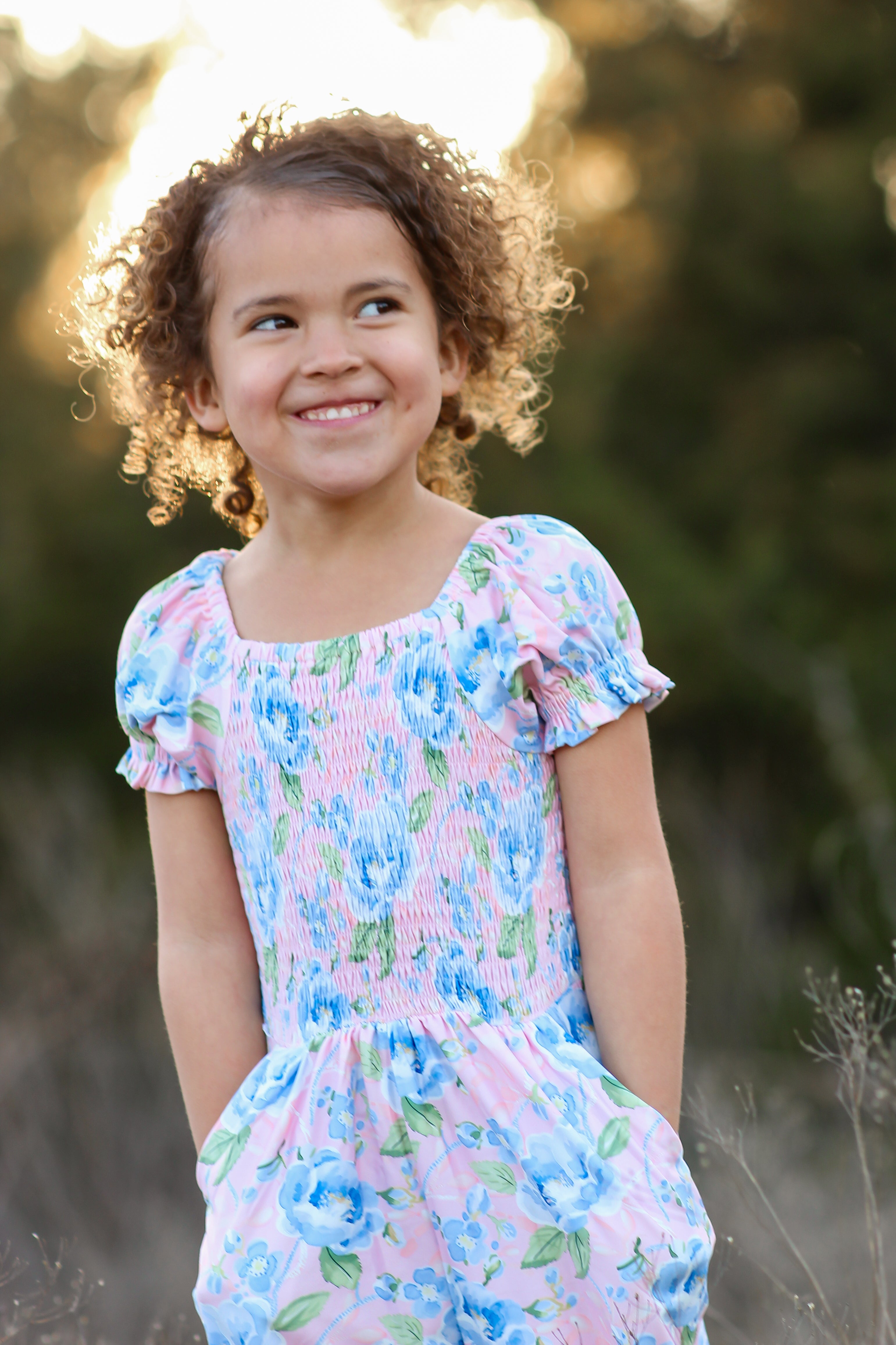 Quinn Romper - Blush & Bloom
