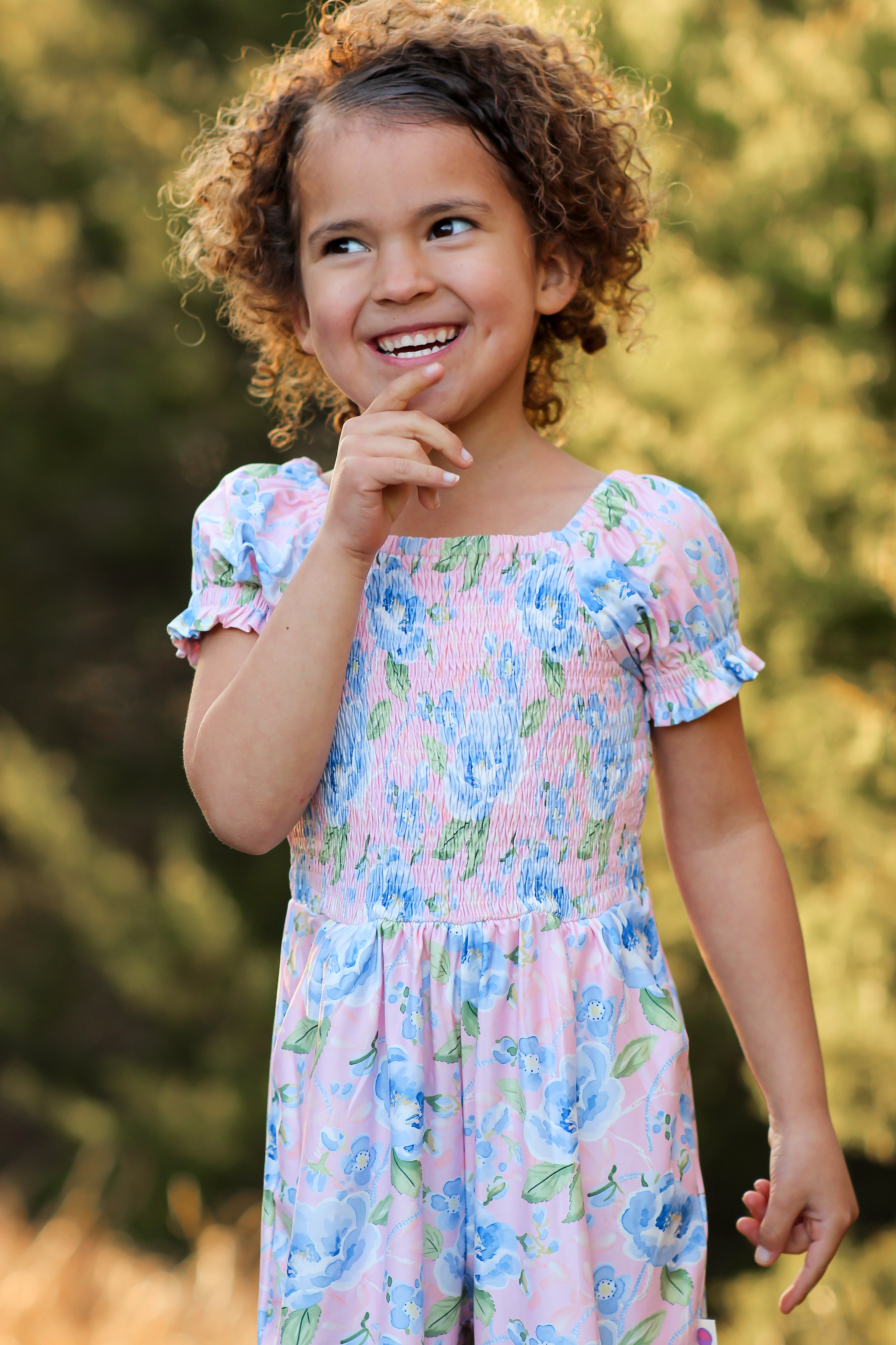 Quinn Romper - Blush & Bloom