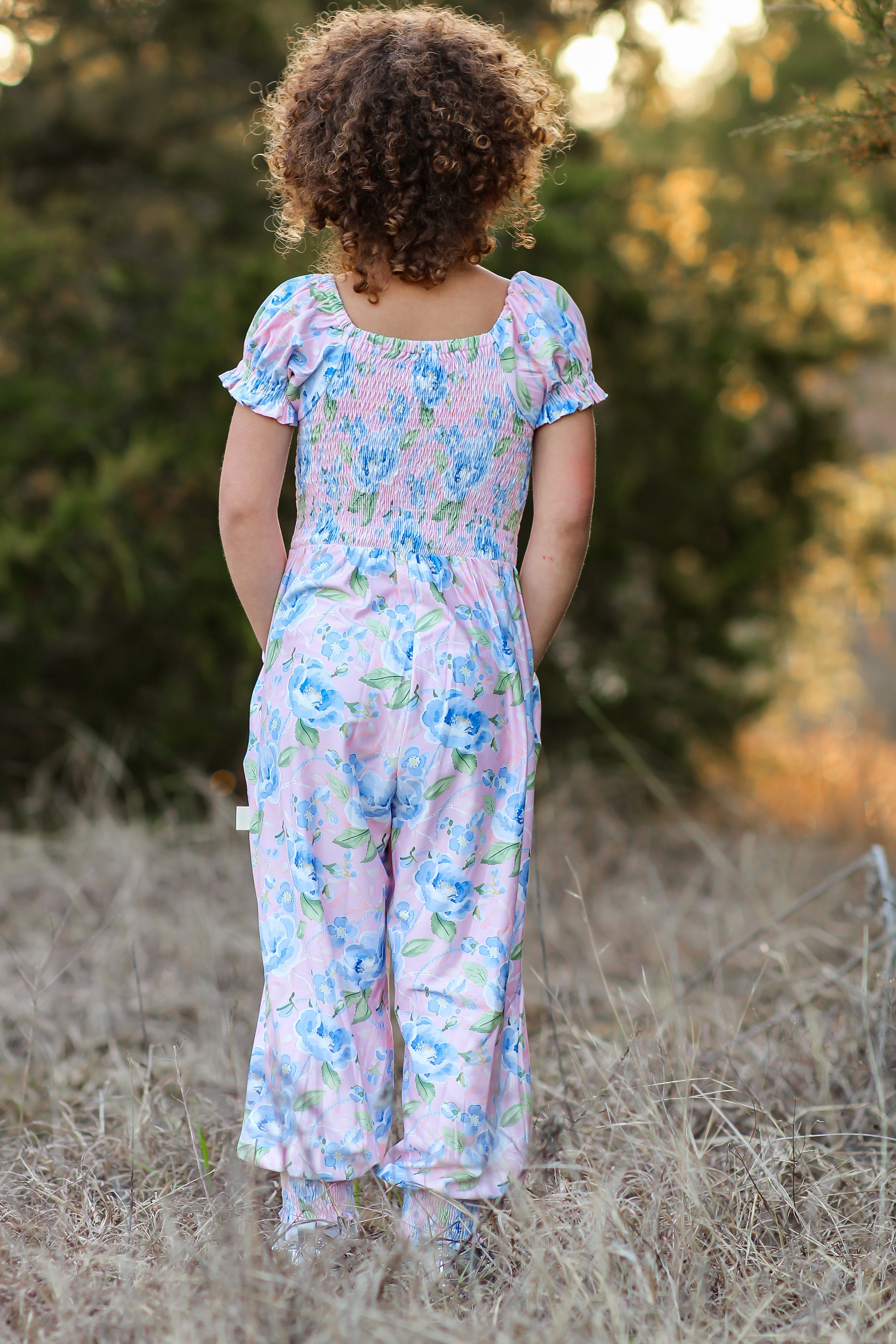 Quinn Romper - Blush & Bloom