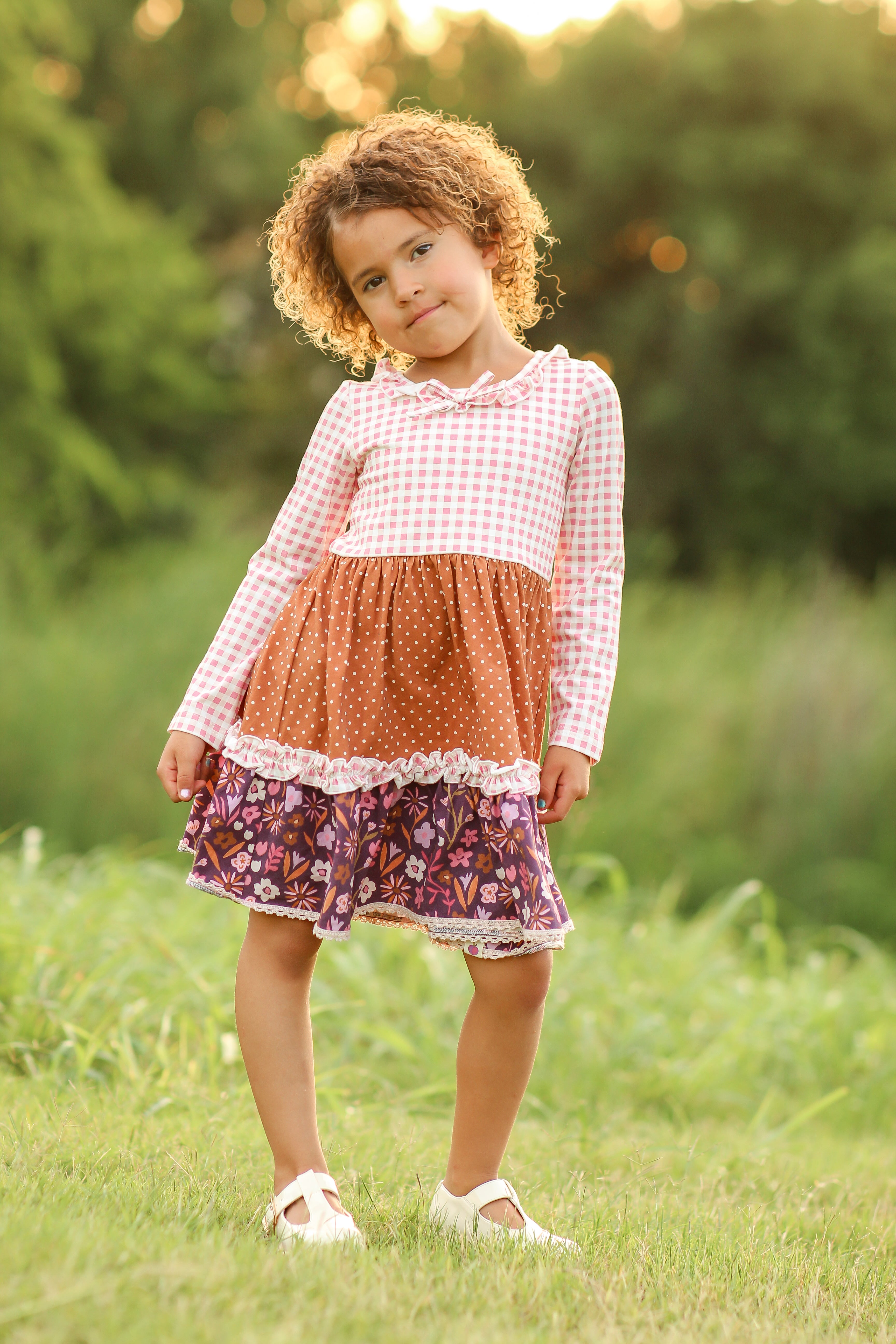 Annistyn Knit Dress - Amethyst Rose