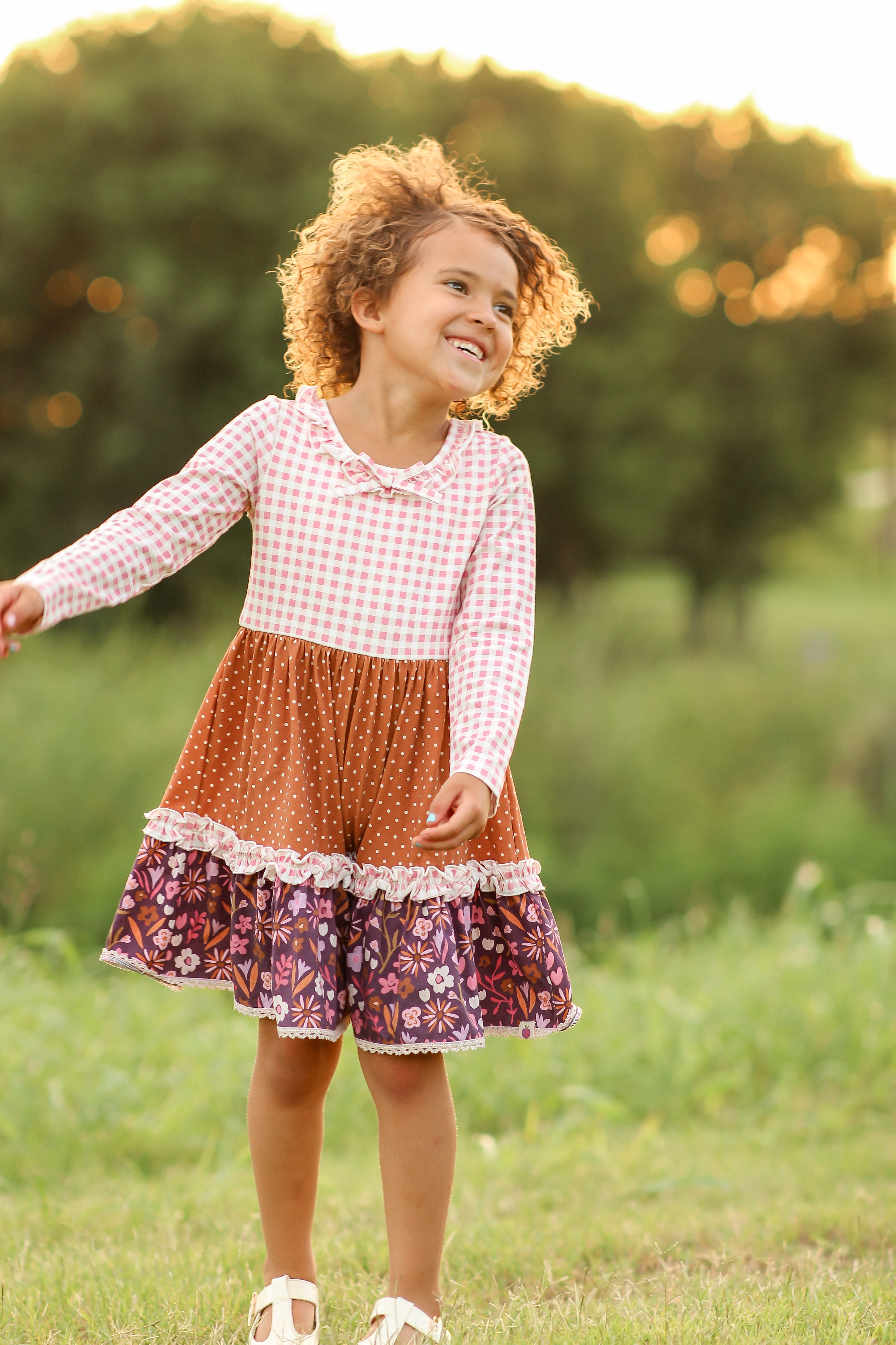 Annistyn Knit Dress - Amethyst Rose