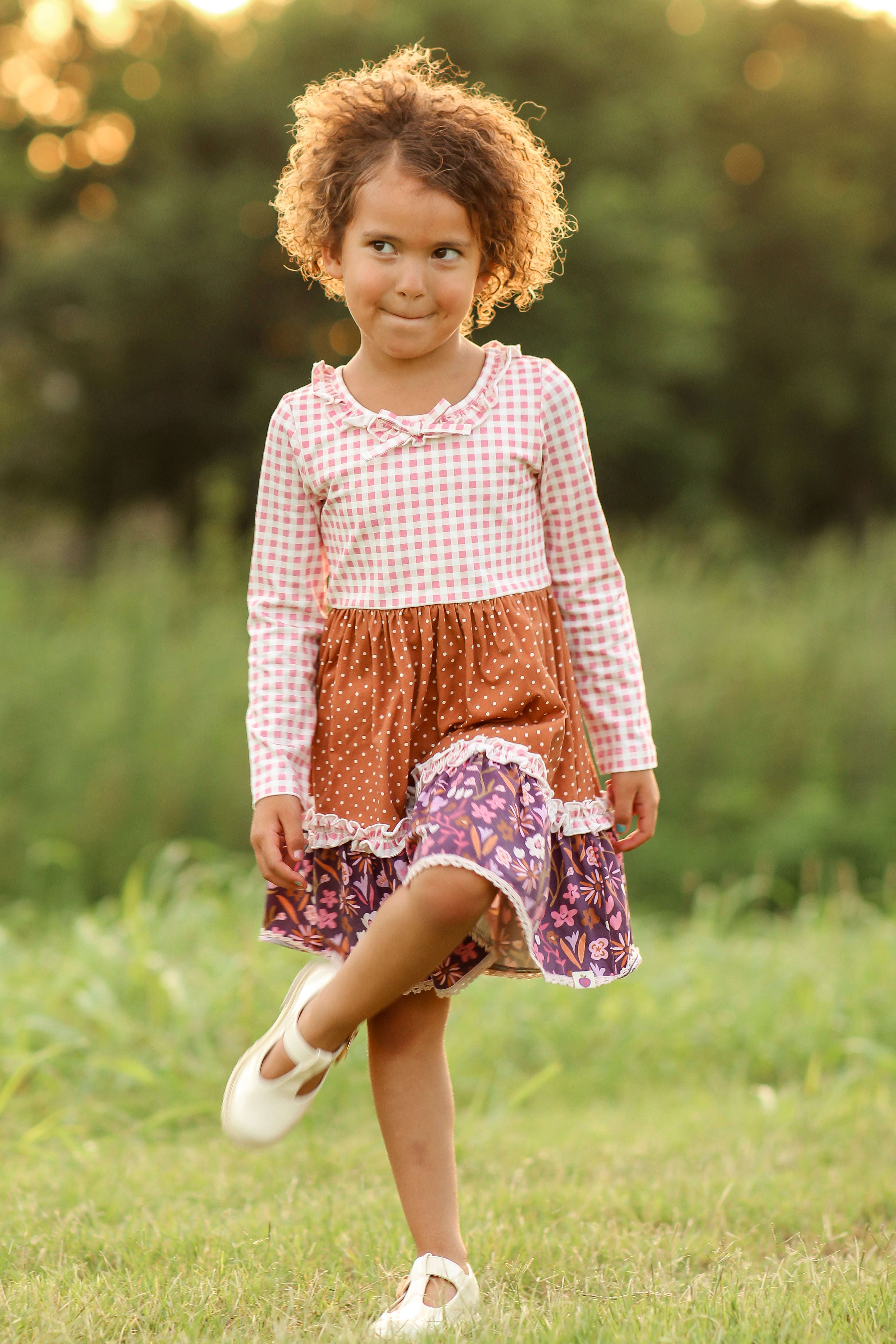 Annistyn Knit Dress - Amethyst Rose