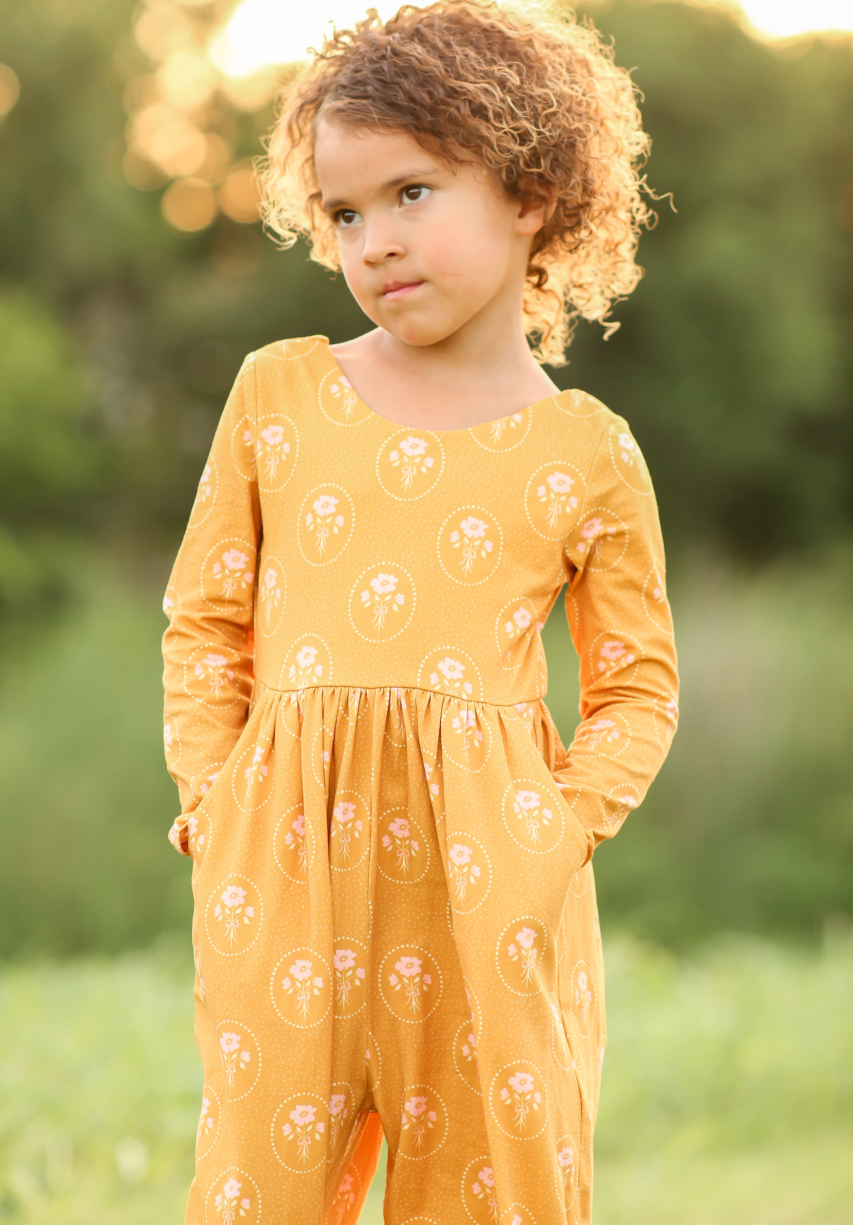 Ivy Romper - Harvest Stitch