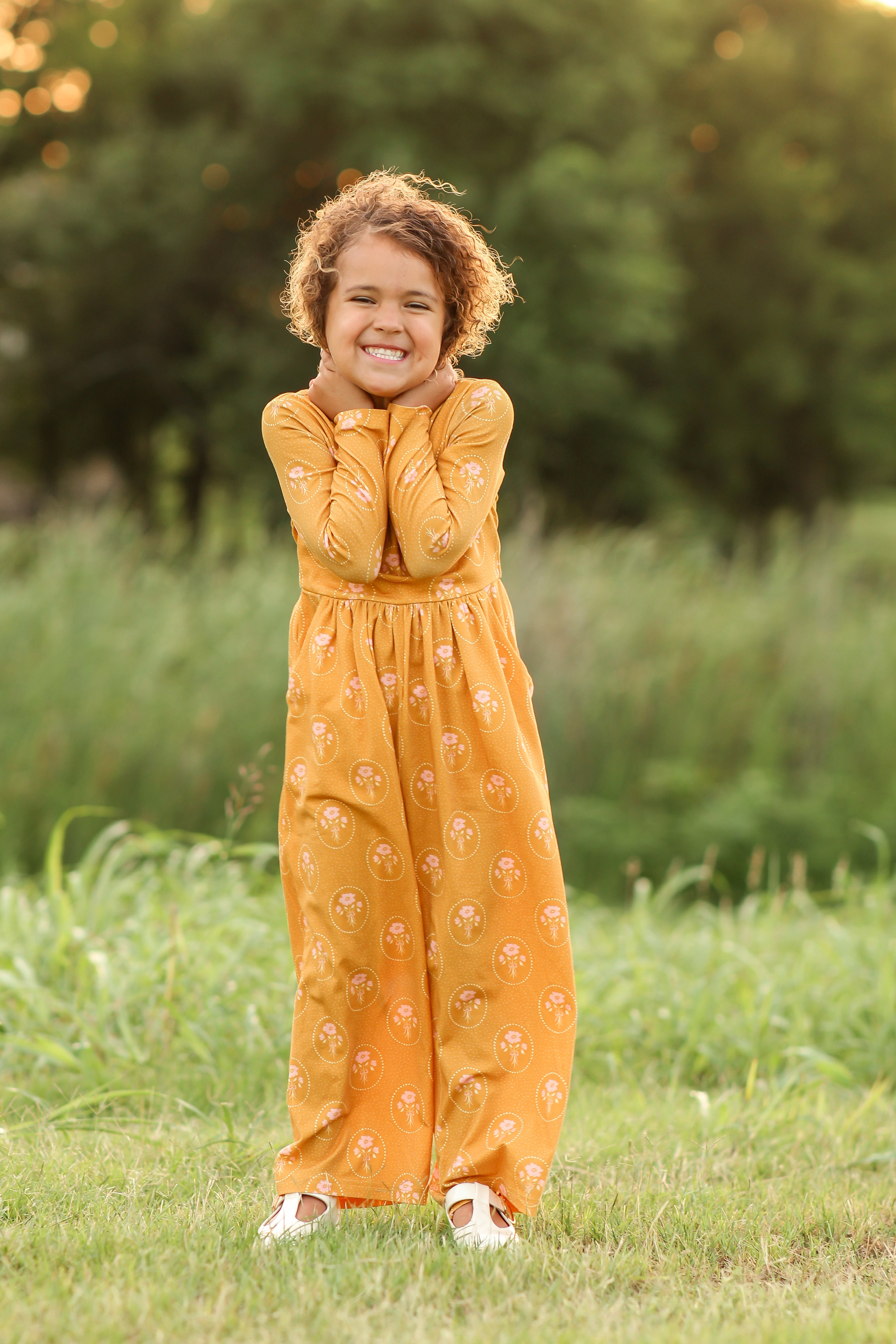Ivy Romper - Harvest Stitch