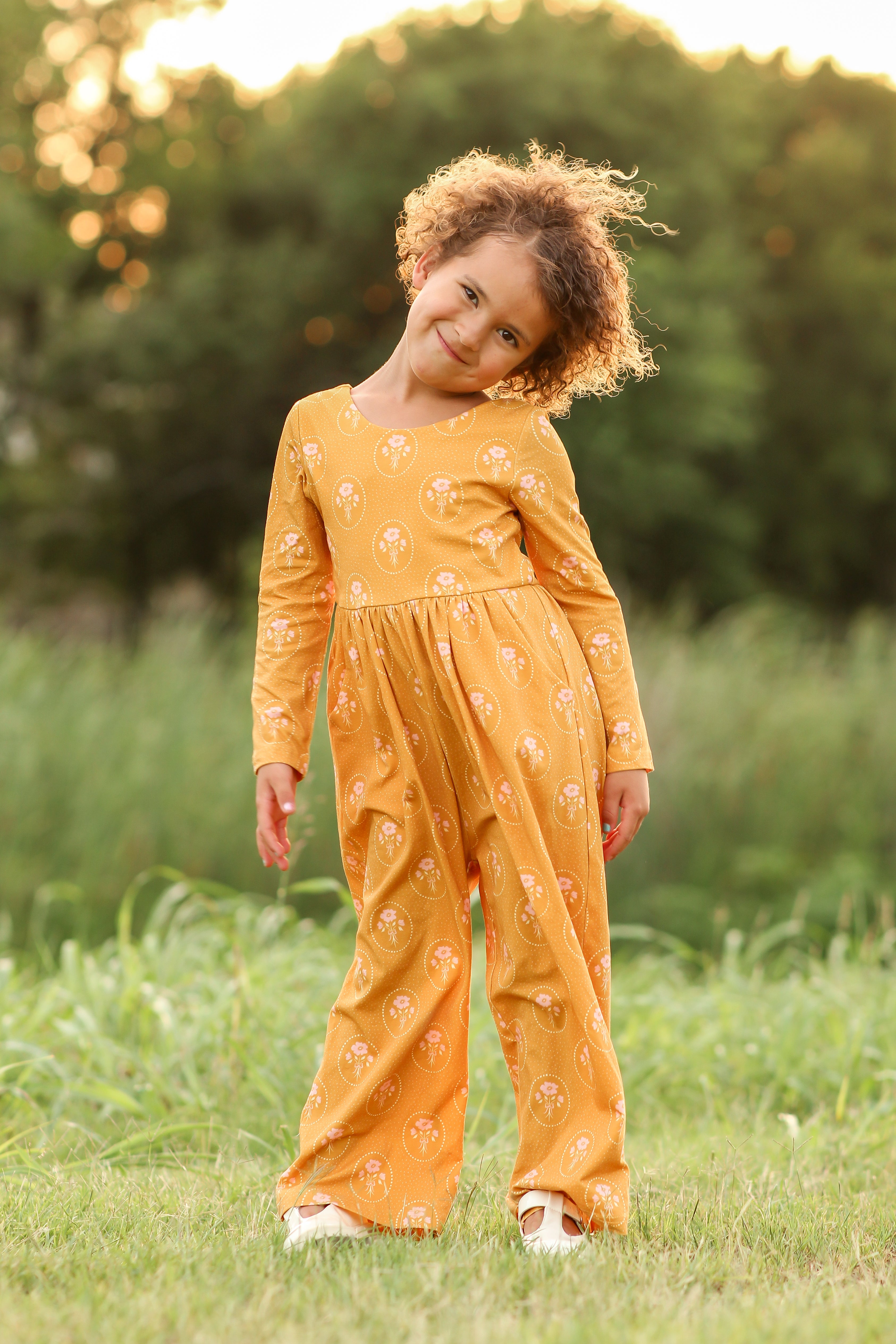 Ivy Romper - Harvest Stitch