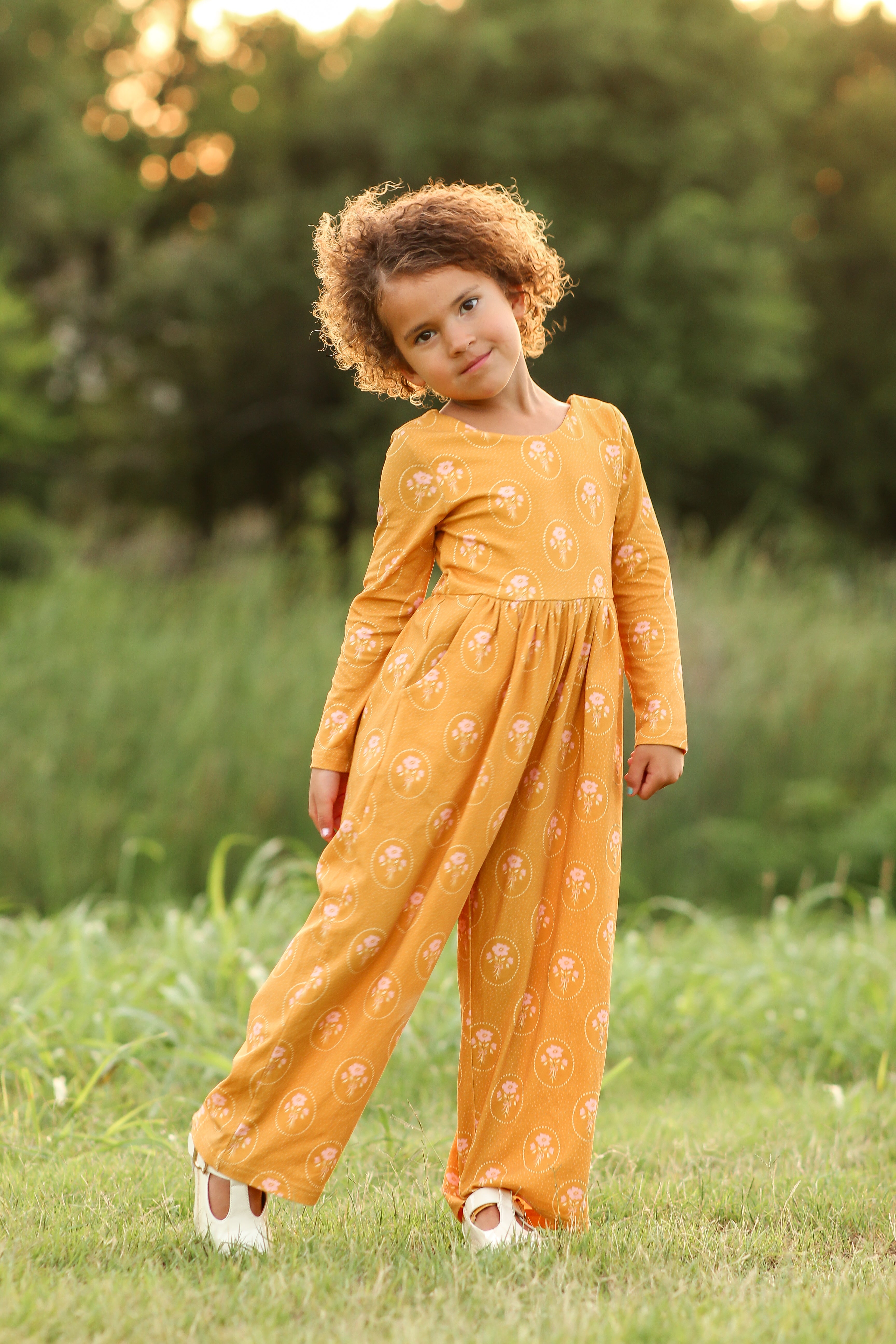 Ivy Romper - Harvest Stitch