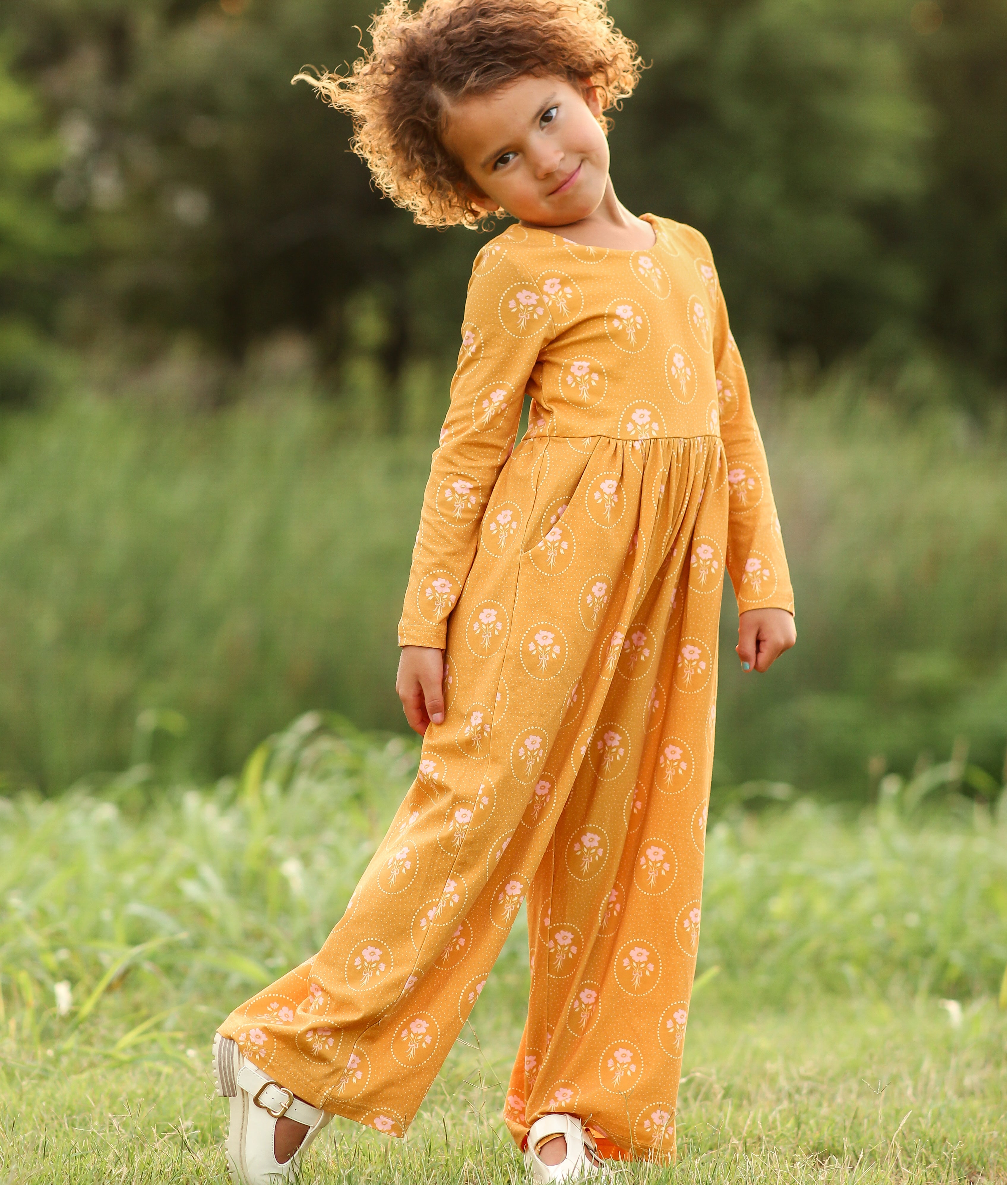 Ivy Romper - Harvest Stitch