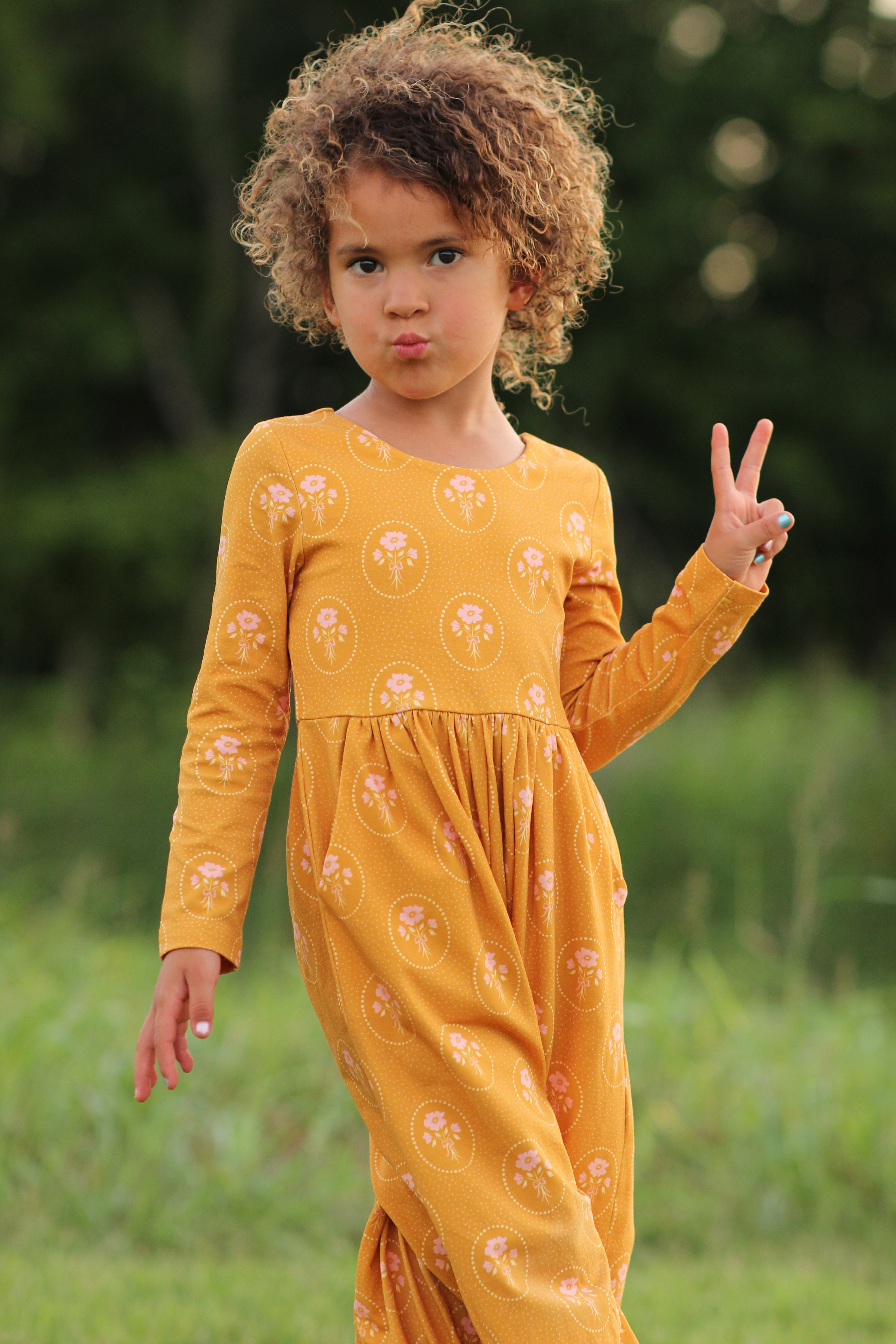 Ivy Romper - Harvest Stitch