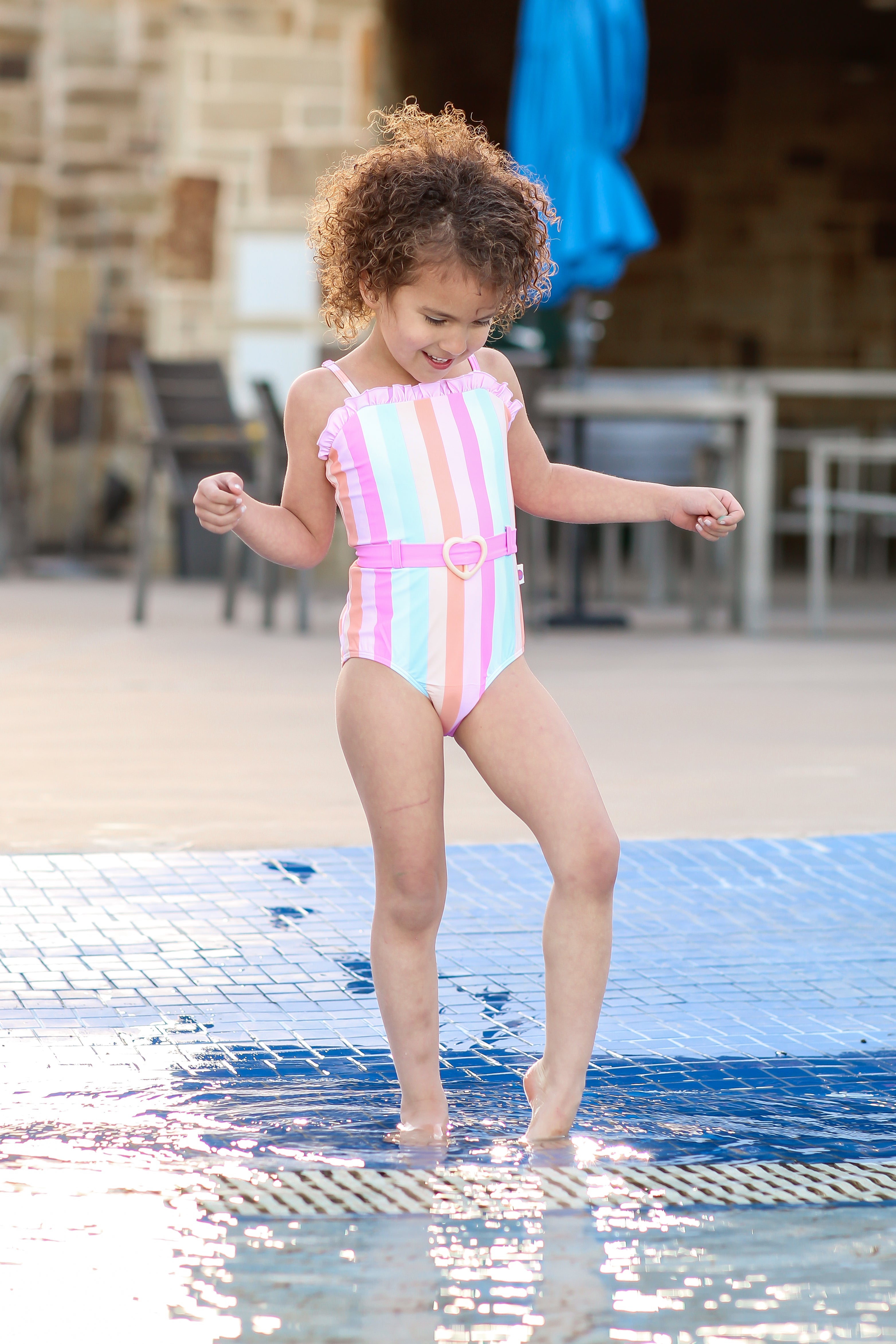 Rylie Swimsuit - Heart Wave