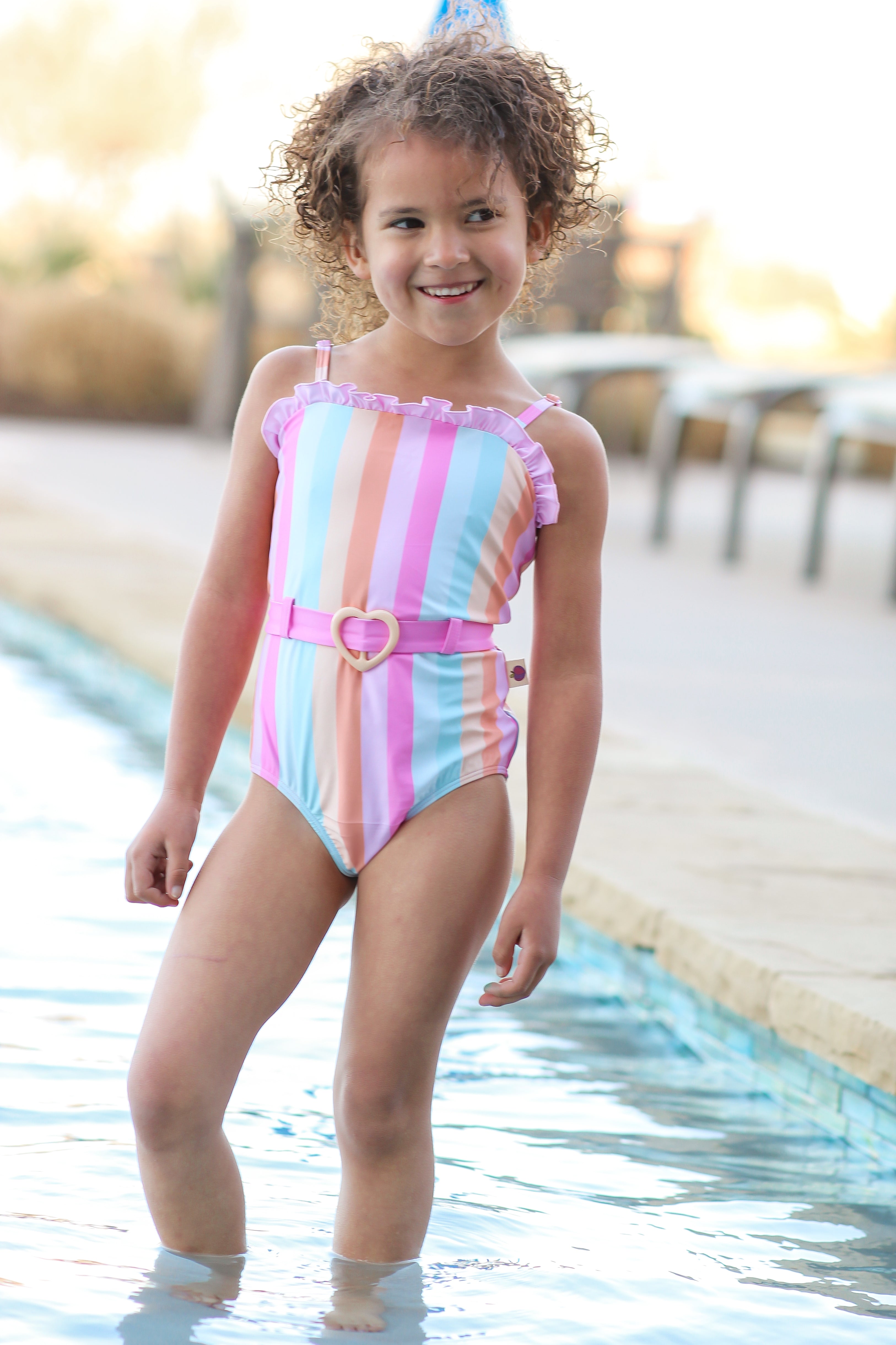 Rylie Swimsuit - Heart Wave