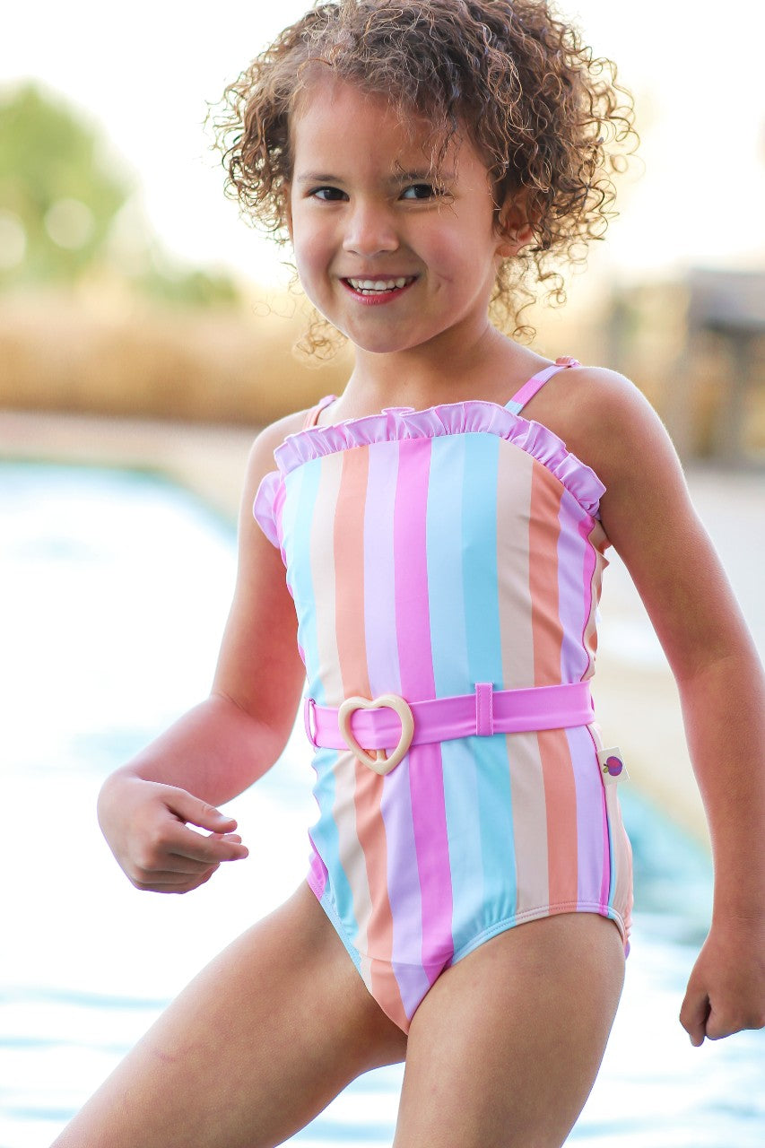 Rylie Swimsuit - Heart Wave
