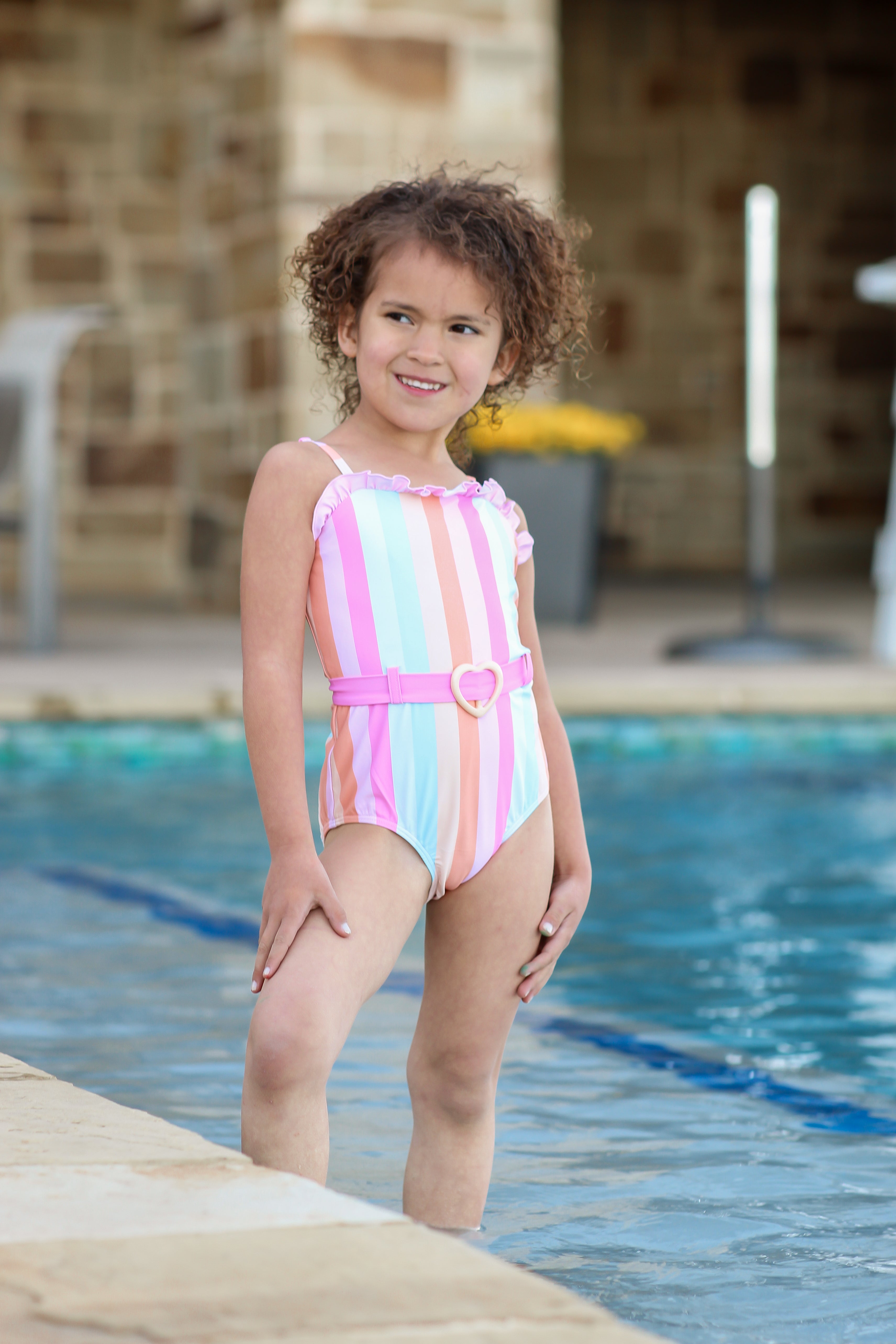 Rylie Swimsuit - Heart Wave