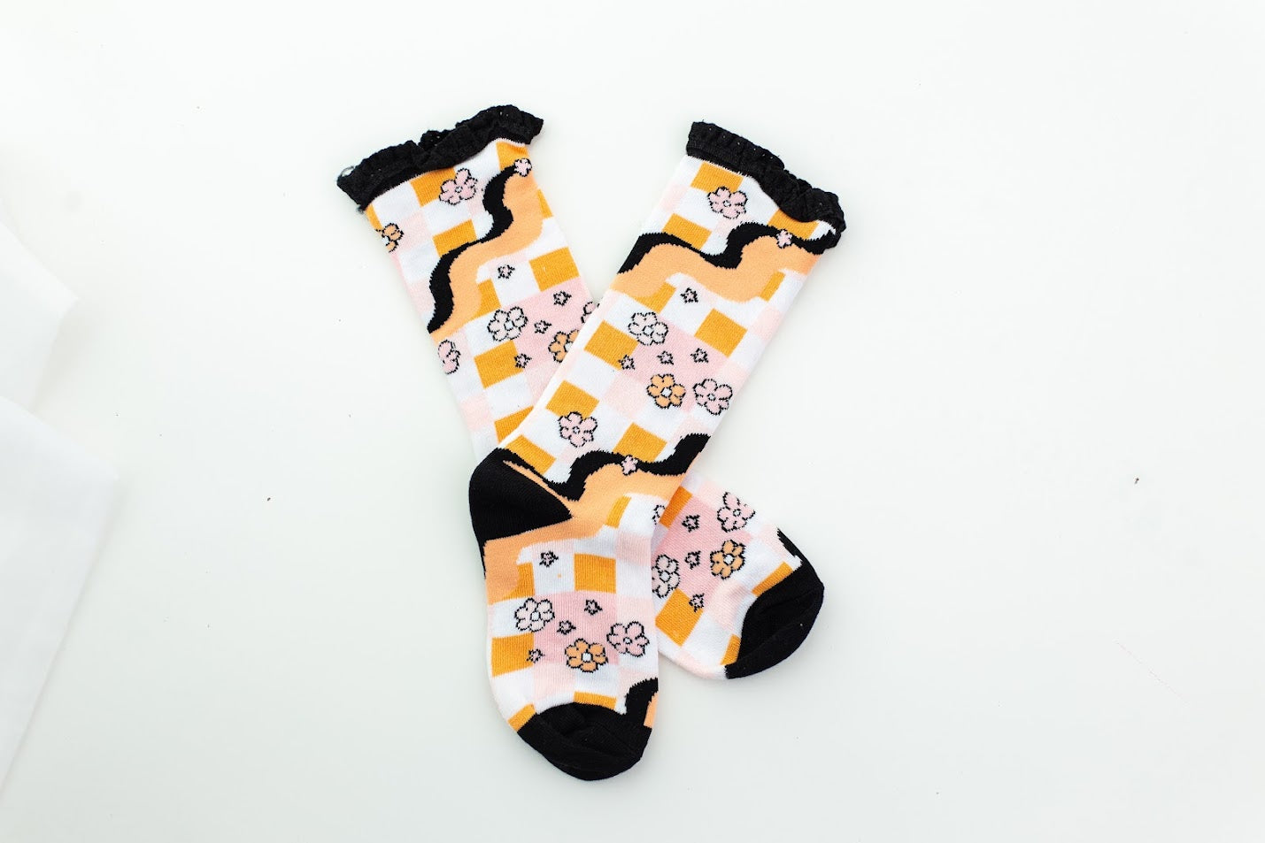 Lace Knee High Socks - Hippie Haunt