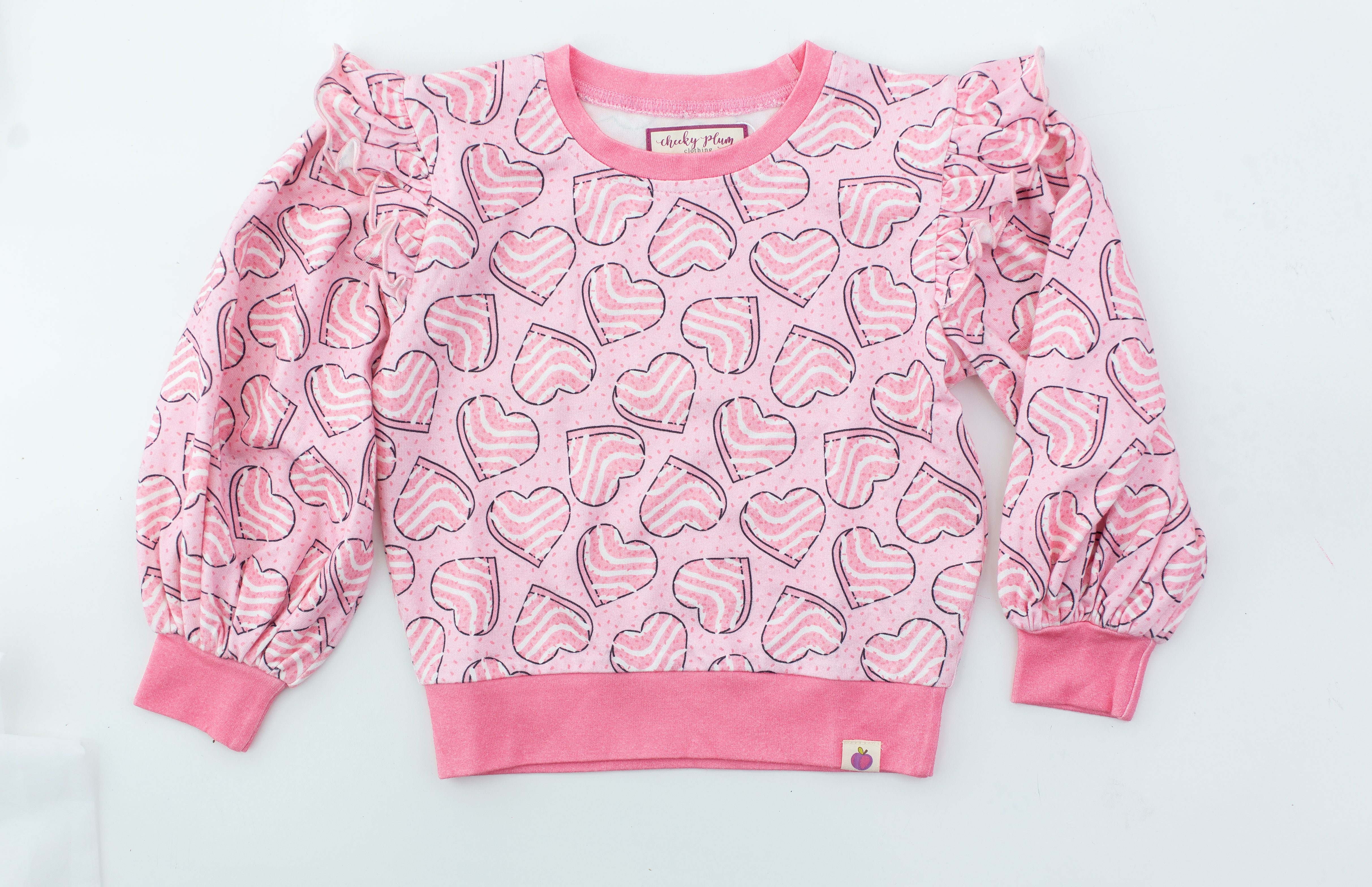 Opal Puff Sleeve Sweater - Cupids Confections