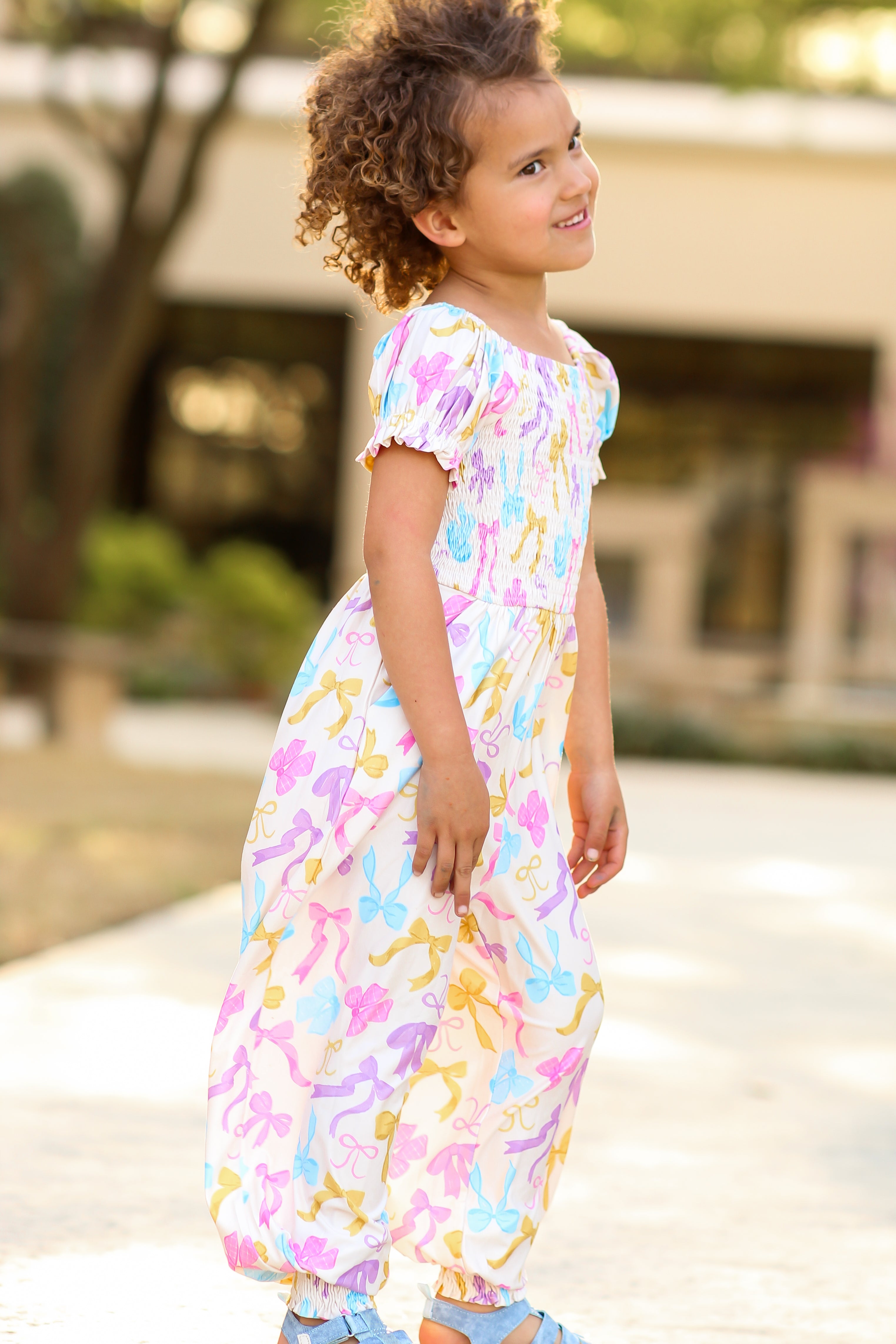 Quinn Romper - Bow Bliss (Pre-Order)