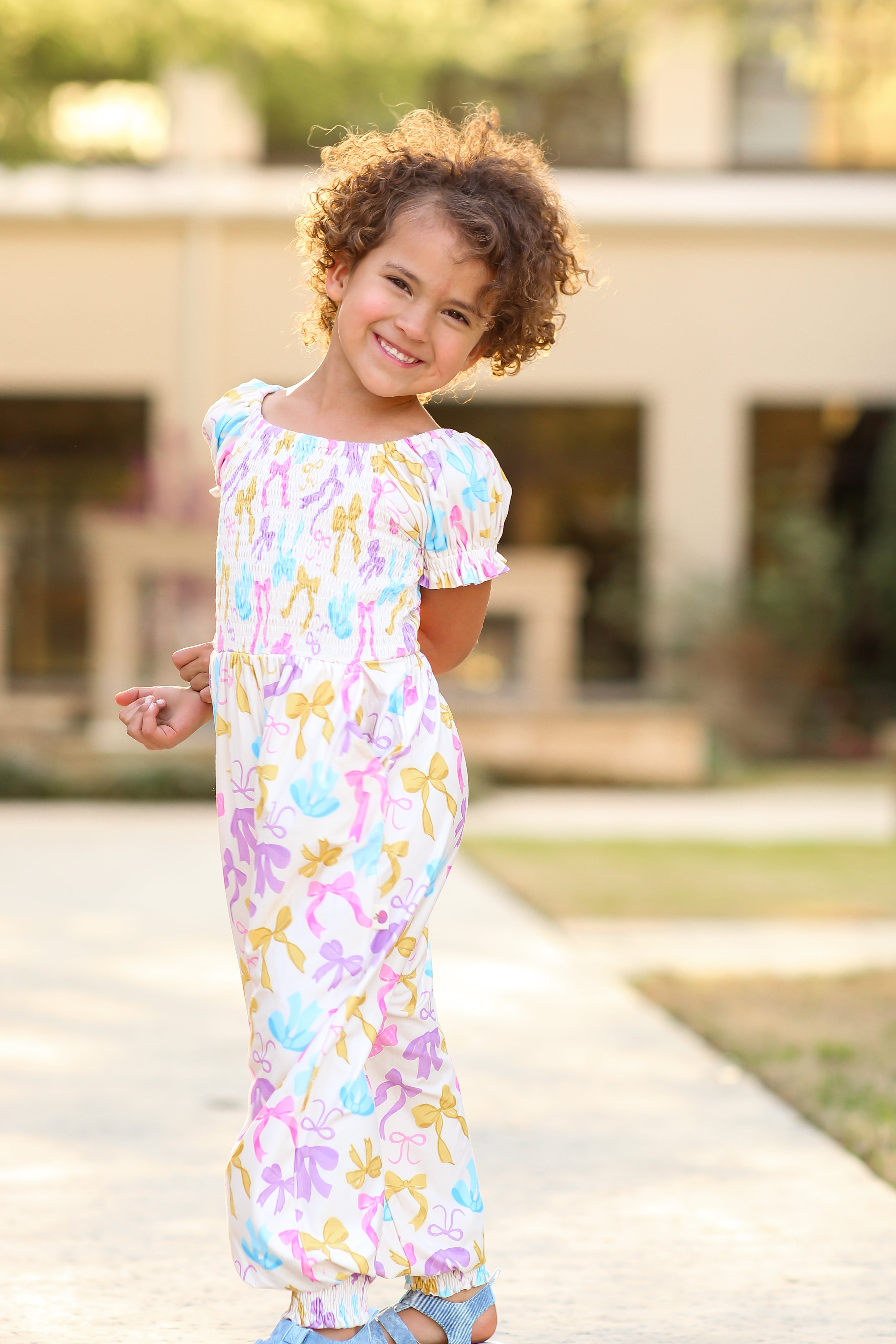 Quinn Romper - Bow Bliss (Pre-Order)