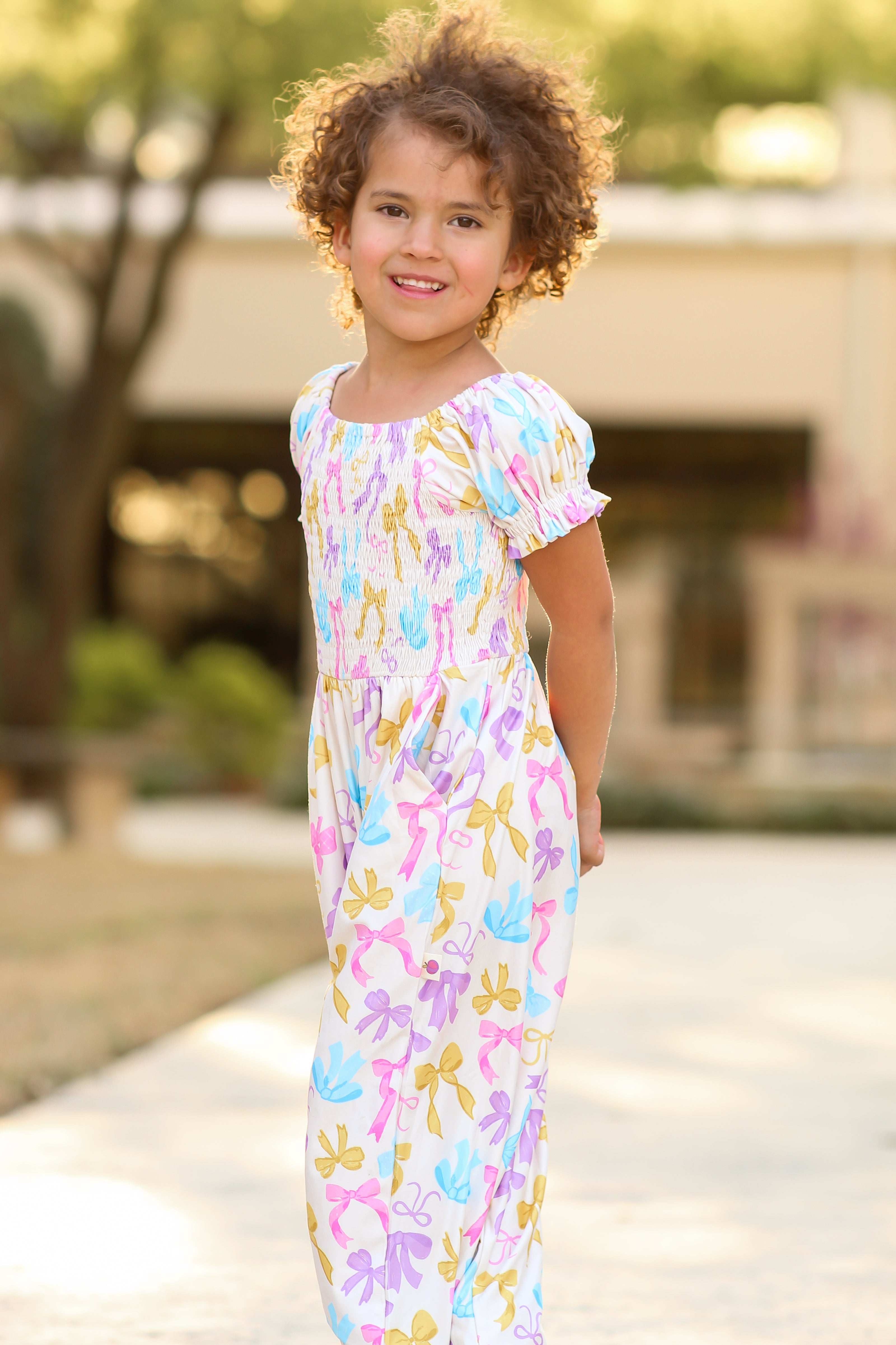 Quinn Romper - Bow Bliss (Pre-Order)