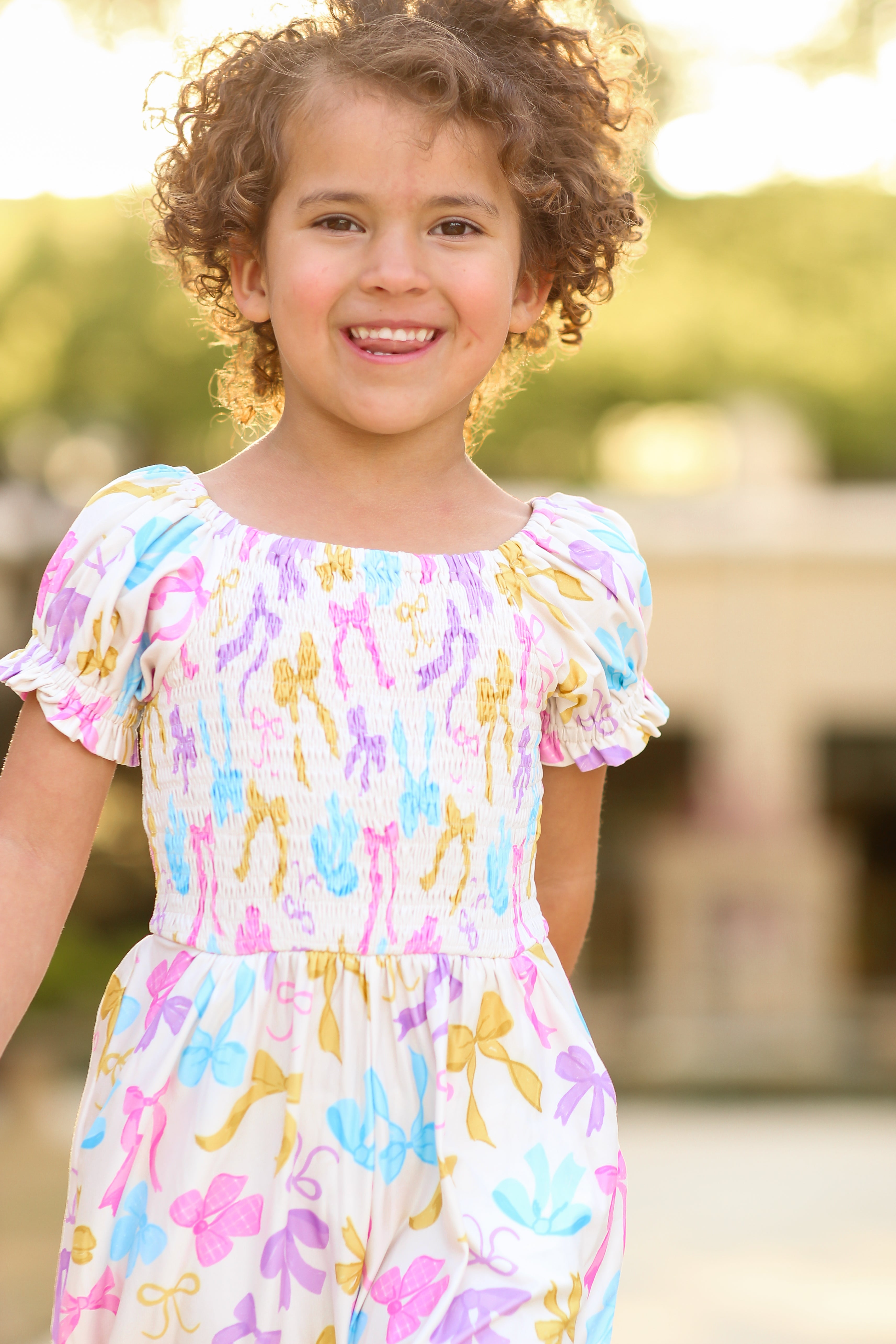 Quinn Romper - Bow Bliss (Pre-Order)