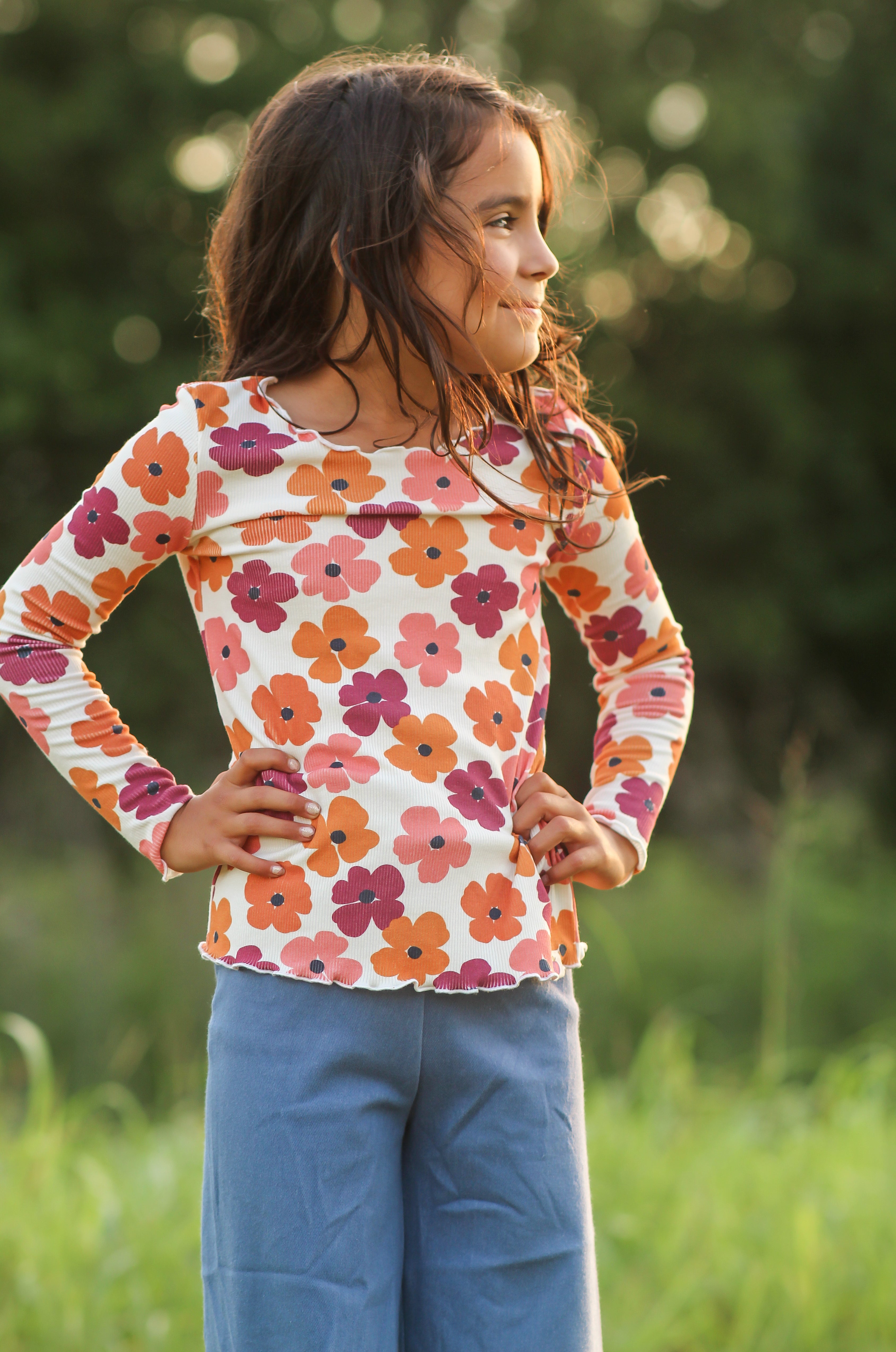 Ribbed Top - Wild Plum