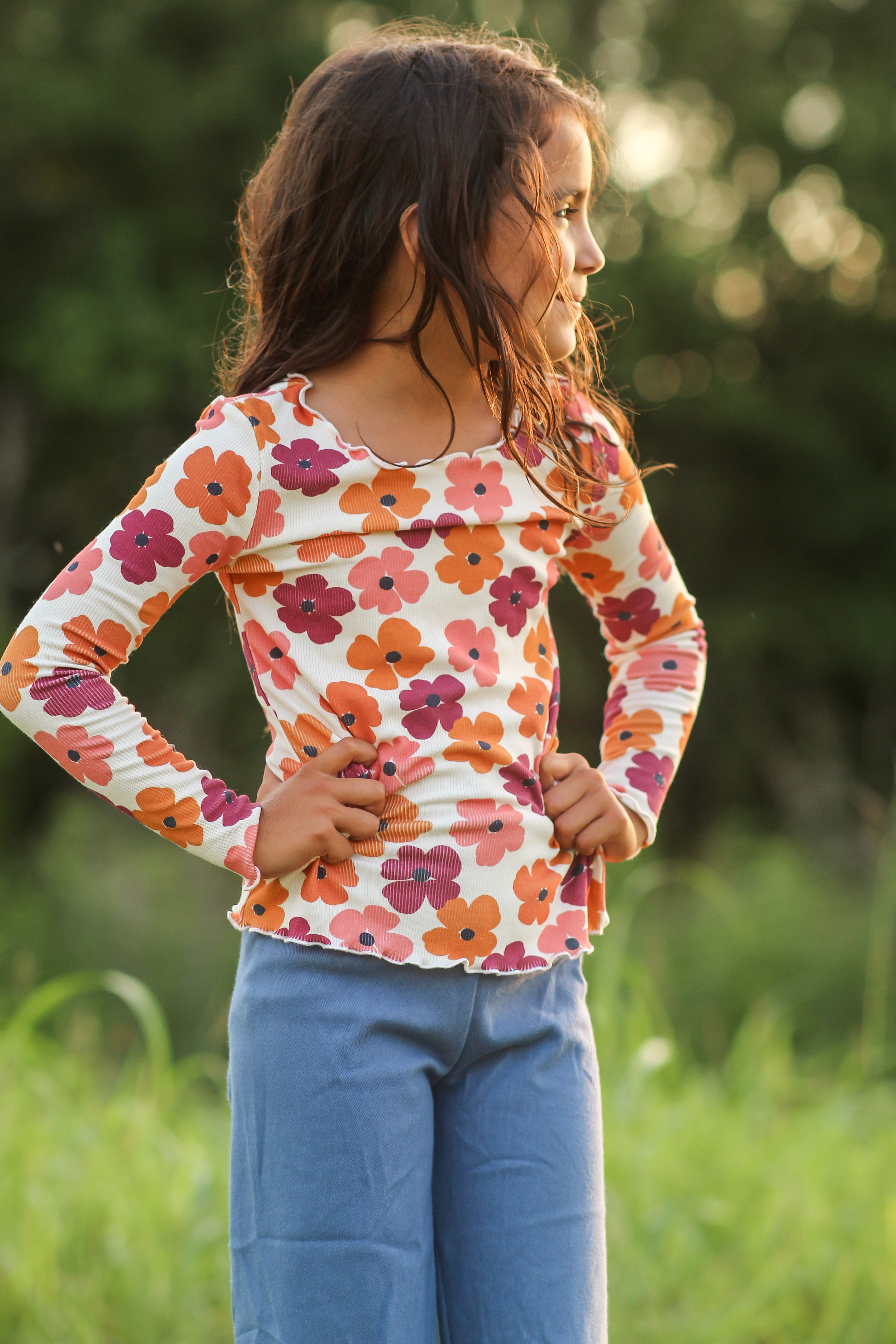 Ribbed Top - Wild Plum