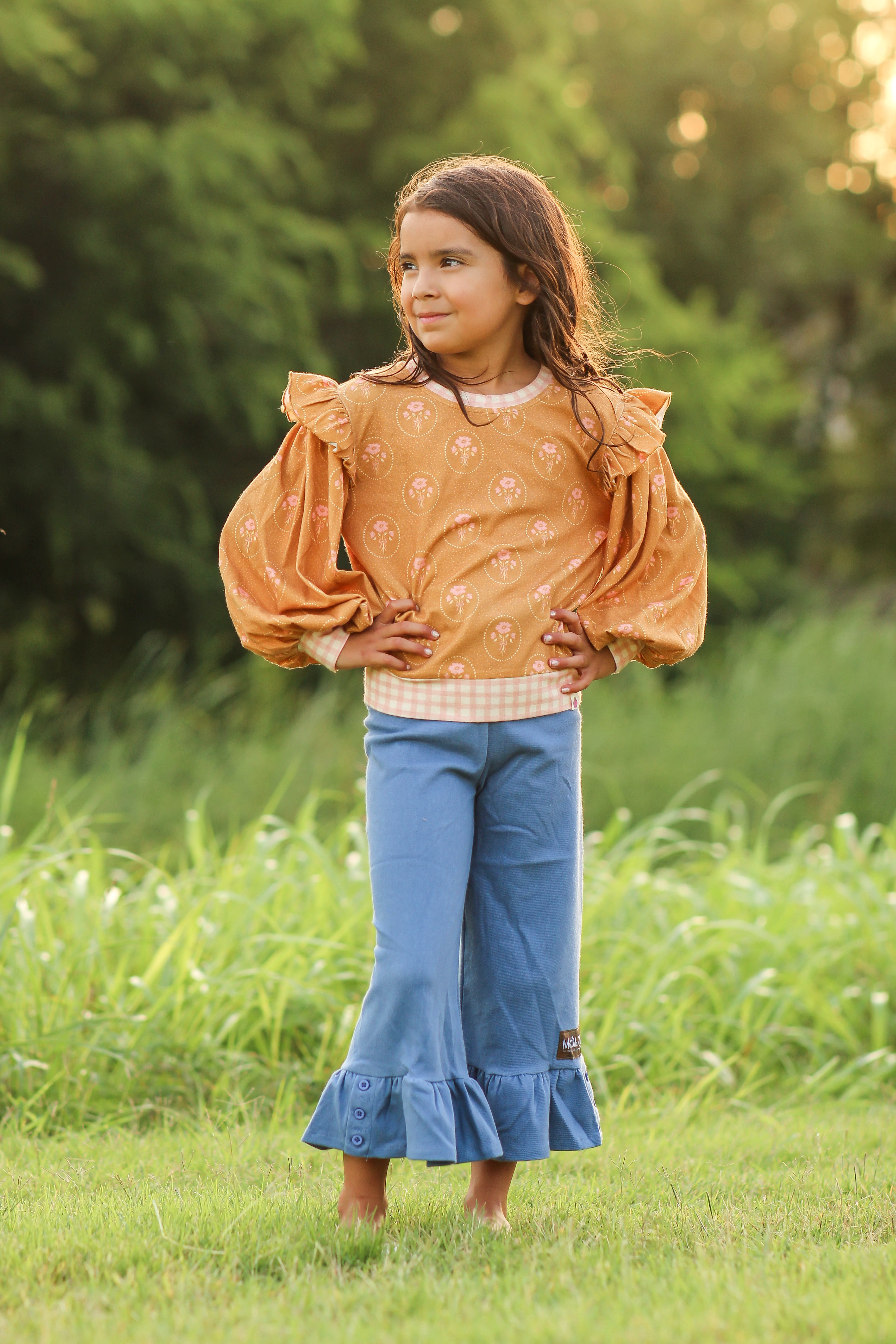 Opal Puff Sleeve Sweater - Harvest Stitch (Pre-Order)