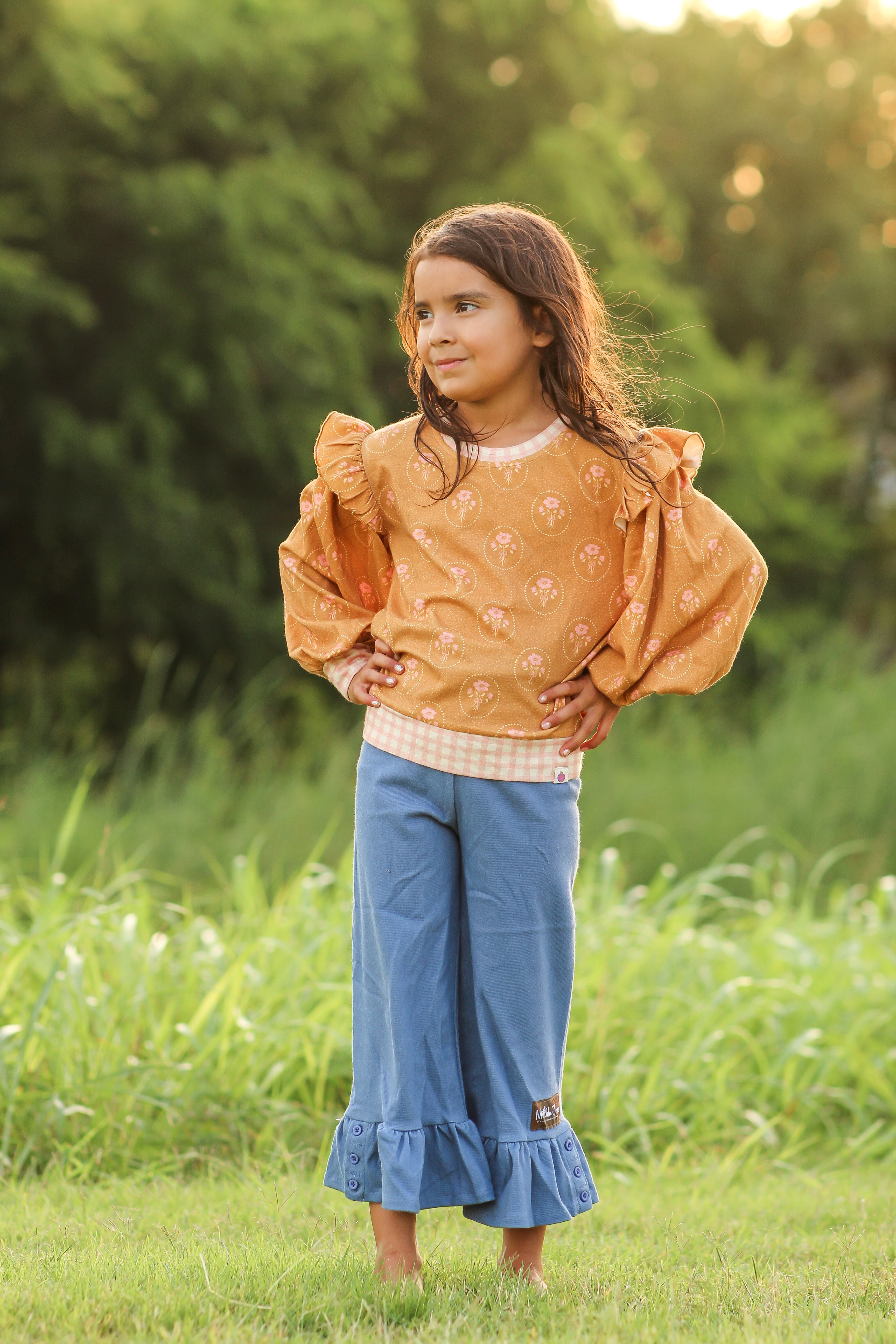 Opal Puff Sleeve Sweater - Harvest Stitch (Pre-Order)