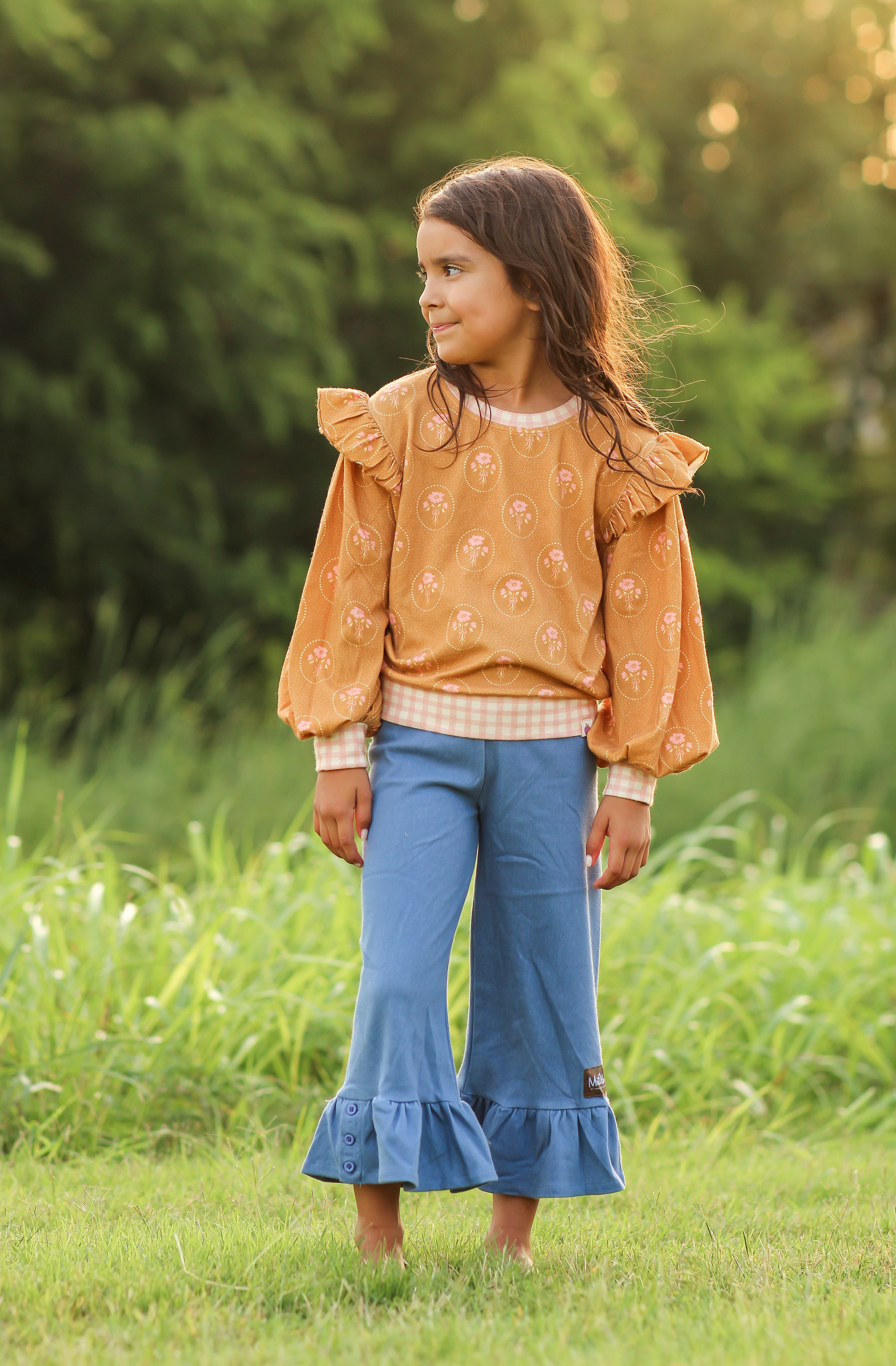 Opal Puff Sleeve Sweater - Harvest Stitch (Pre-Order)