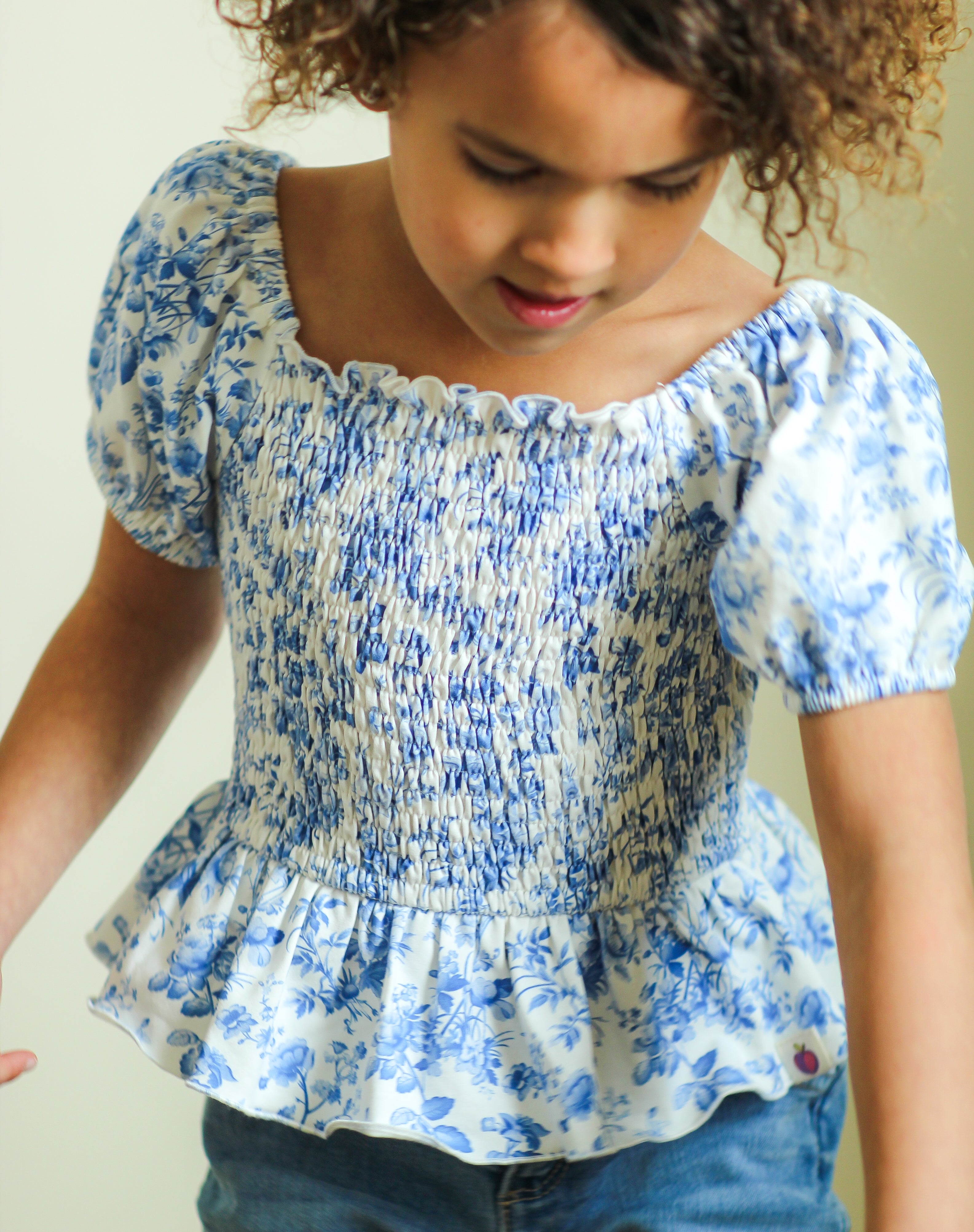 Peplum Top - French Quarter