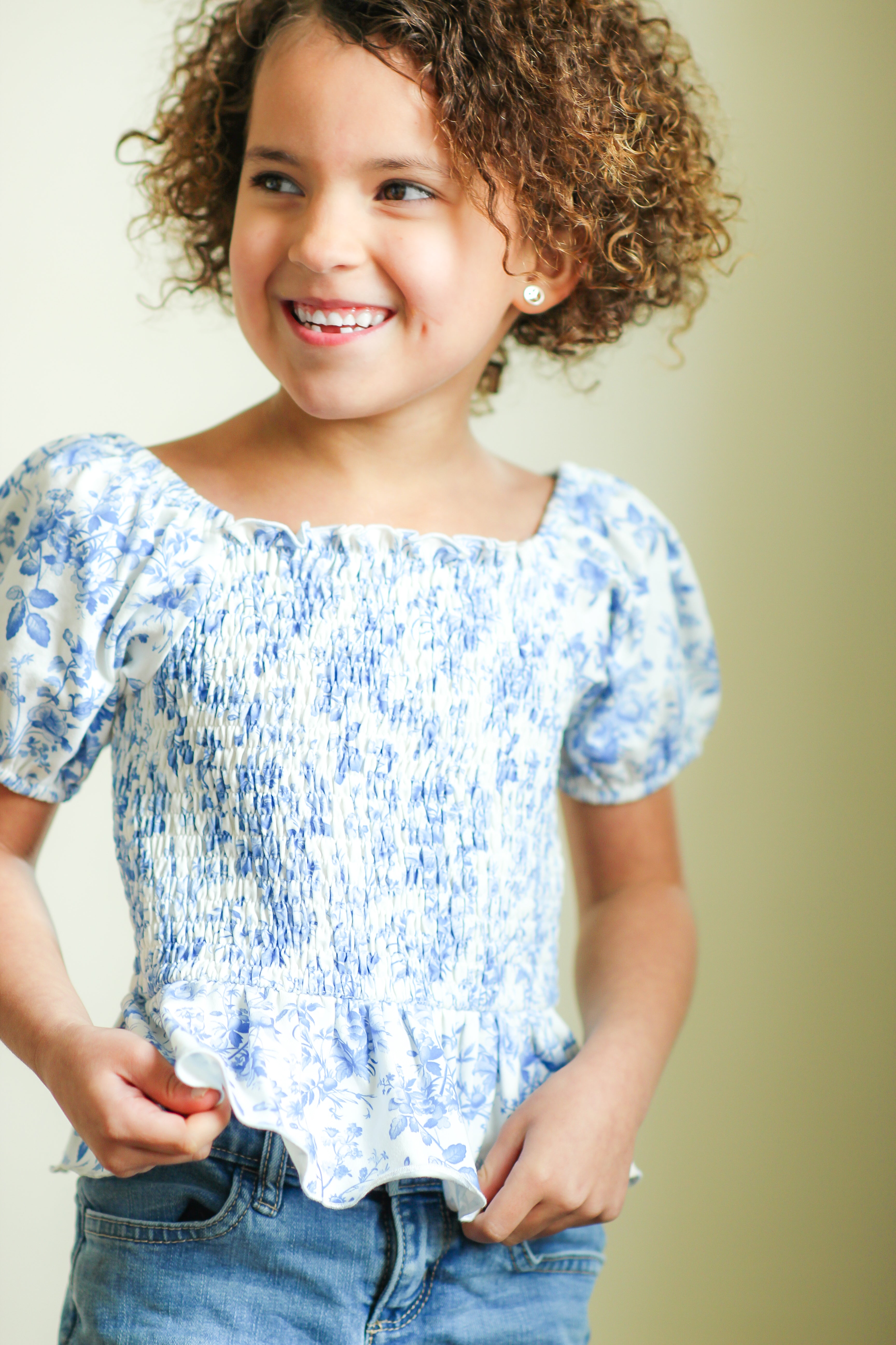 Peplum Top - French Quarter (Pre-Order)