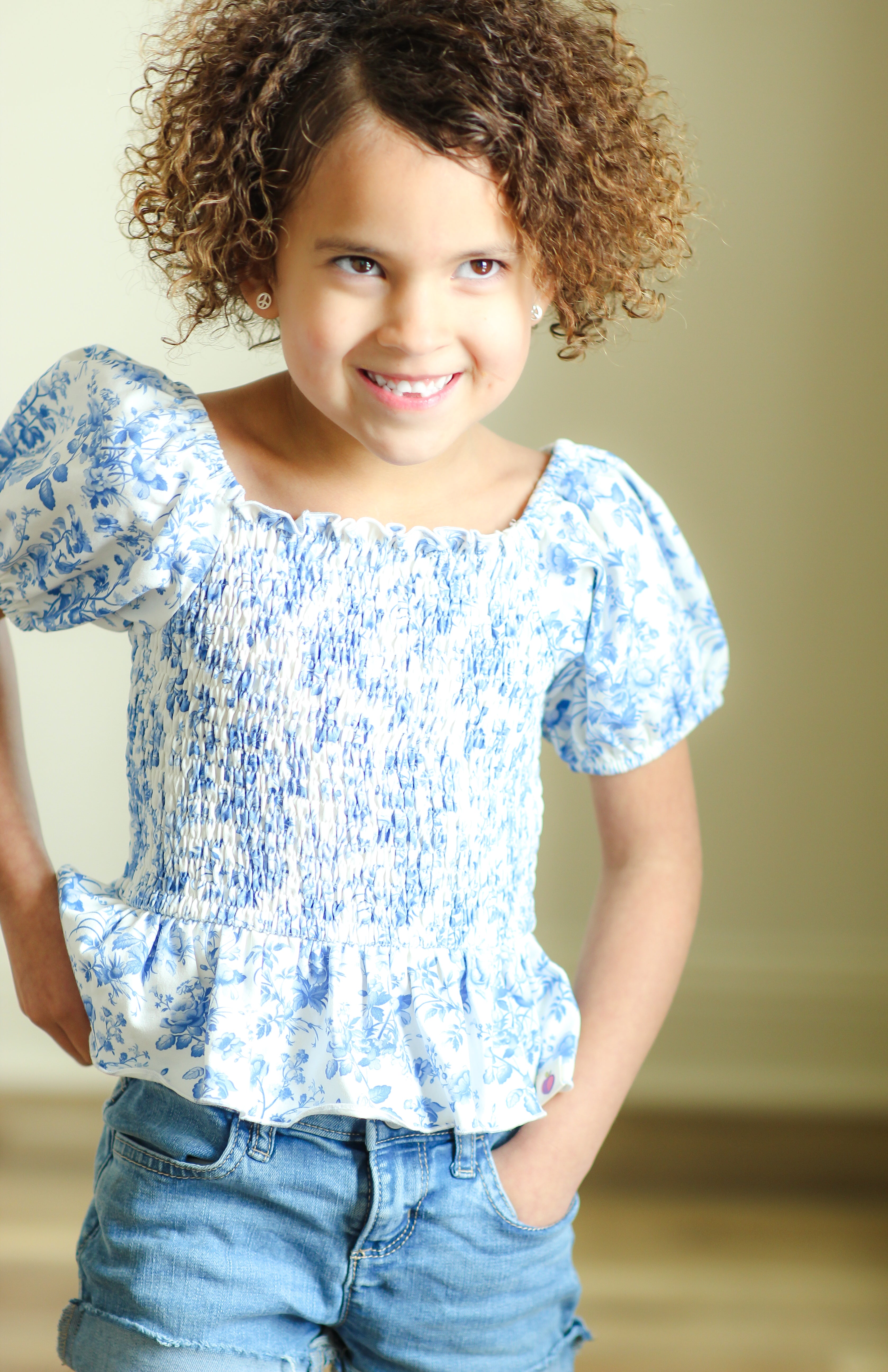 Peplum Top - French Quarter (Pre-Order)