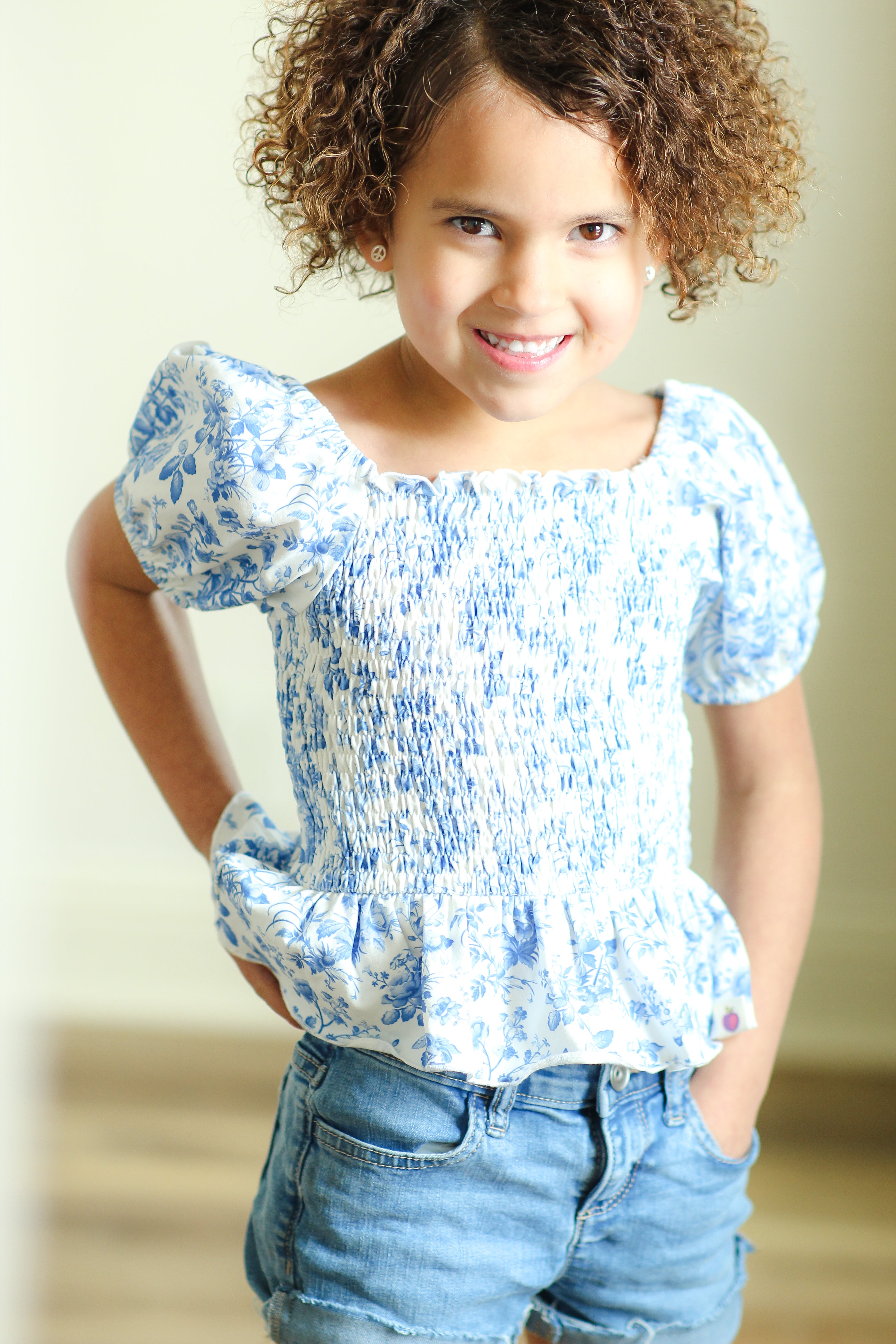 Peplum Top - French Quarter (Pre-Order)