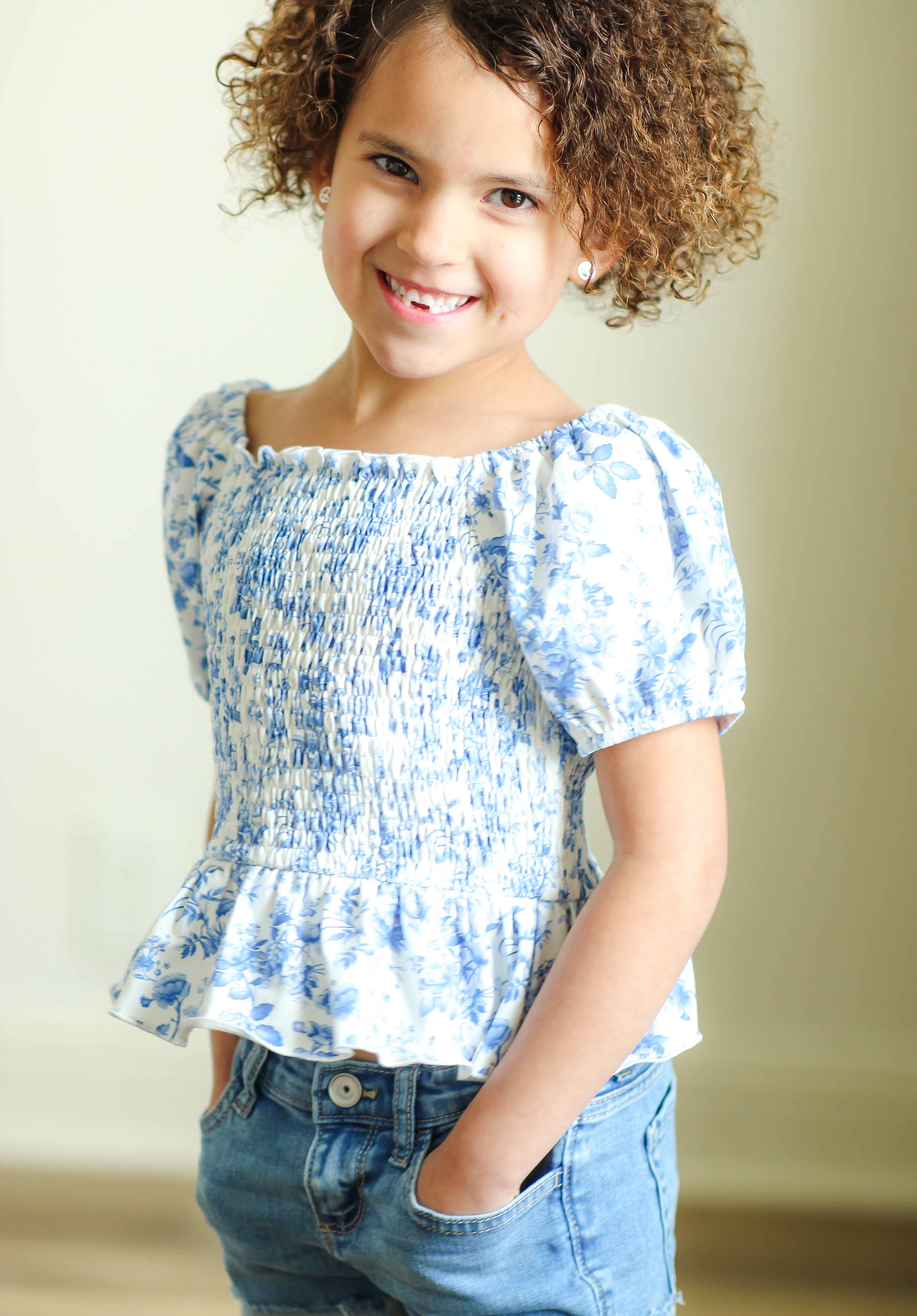 Peplum Top - French Quarter (Pre-Order)