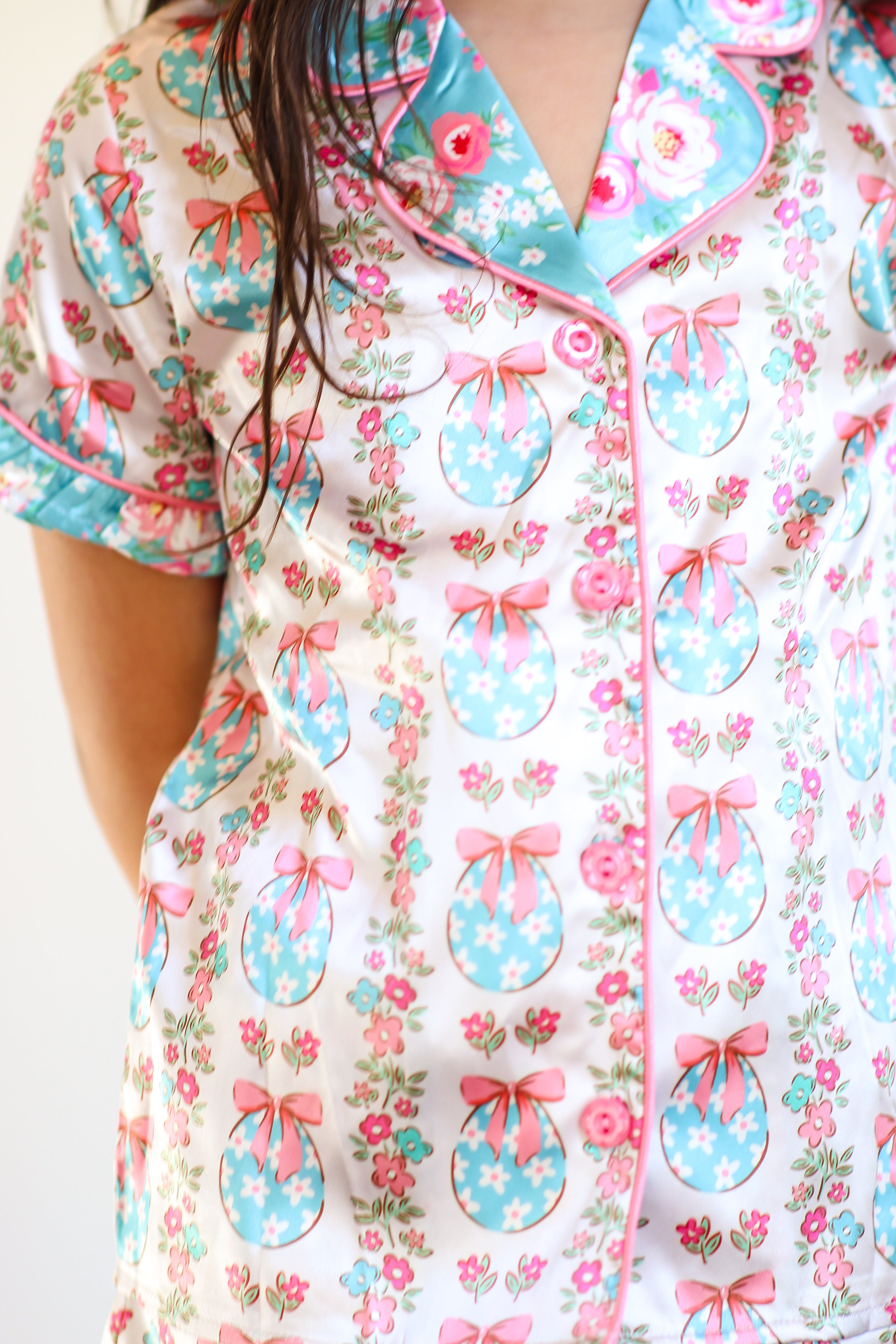 Satin Loungewear Set - The Egg Hunt Edit