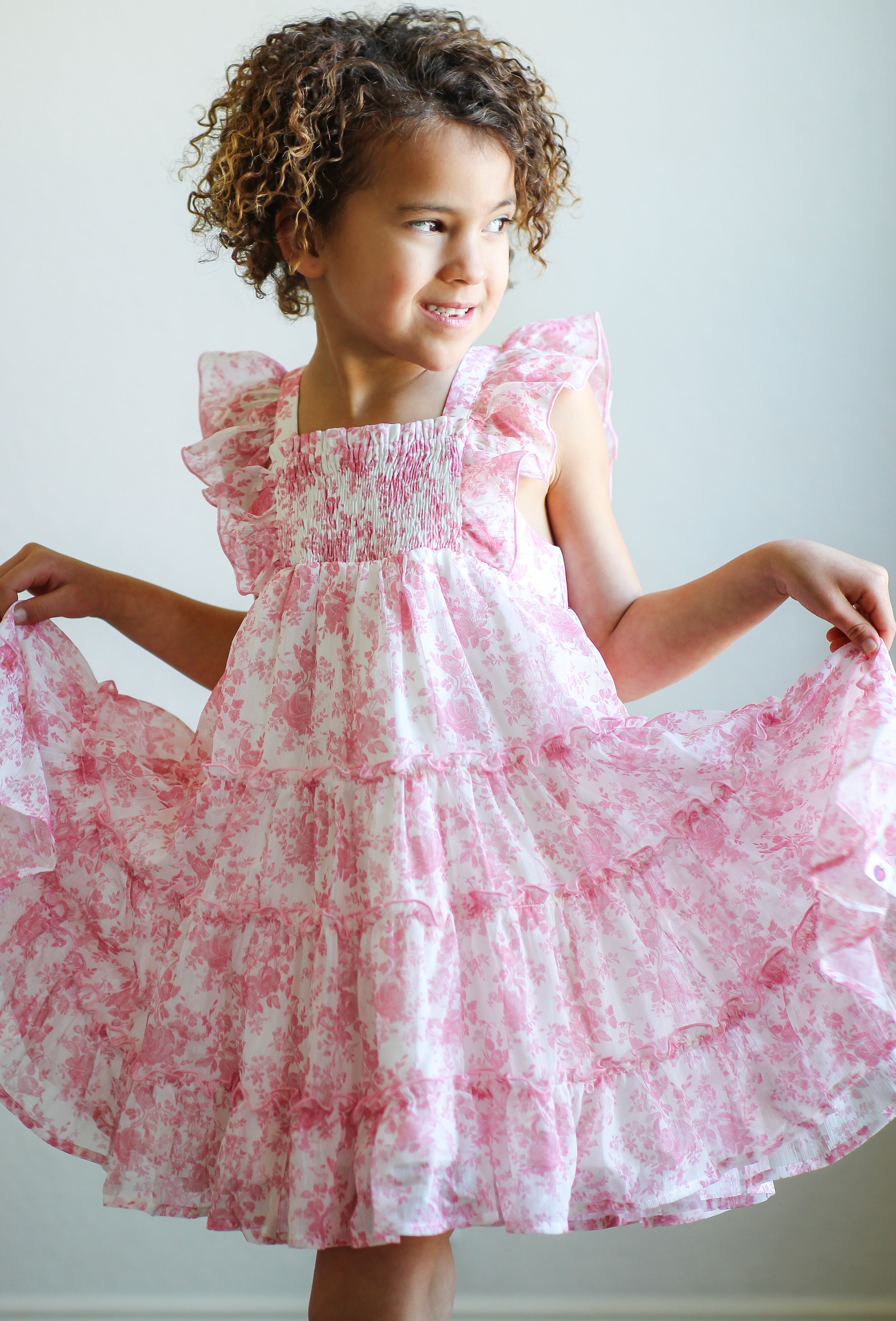 Brielle Dress - Toile de Rose (Pre-Order)