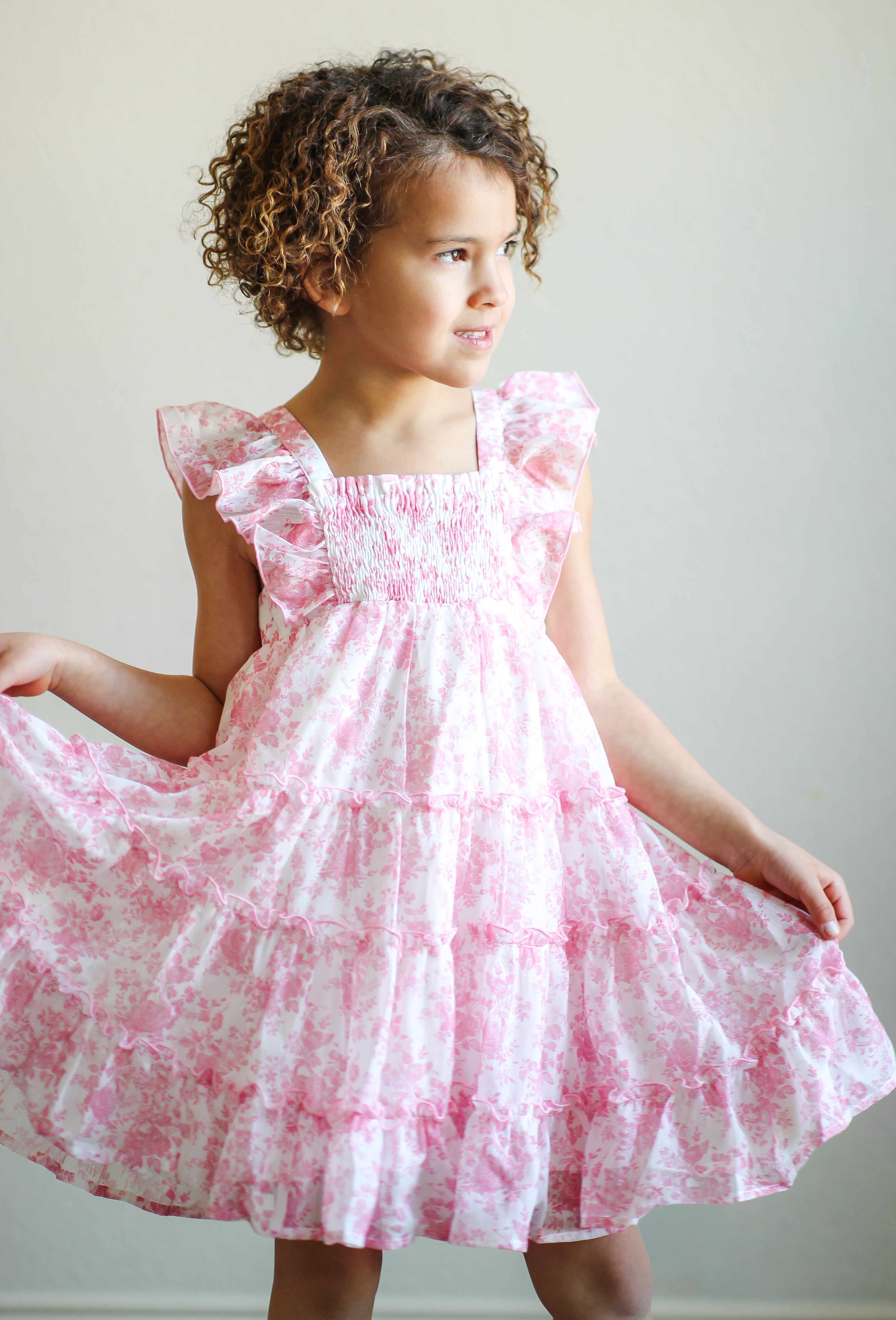 Brielle Dress - Toile de Rose (Pre-Order)