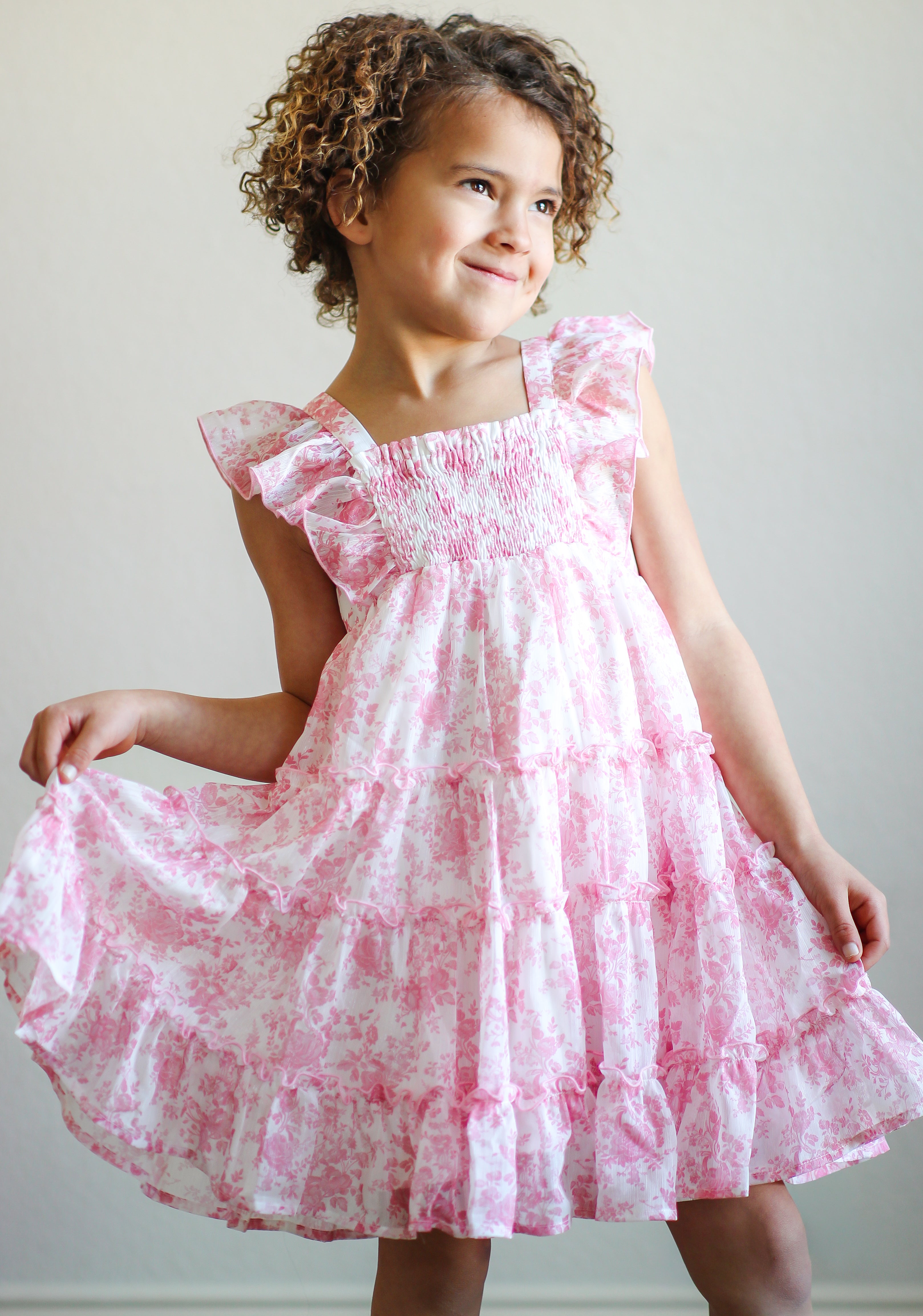 Brielle Dress - Toile de Rose (Pre-Order)
