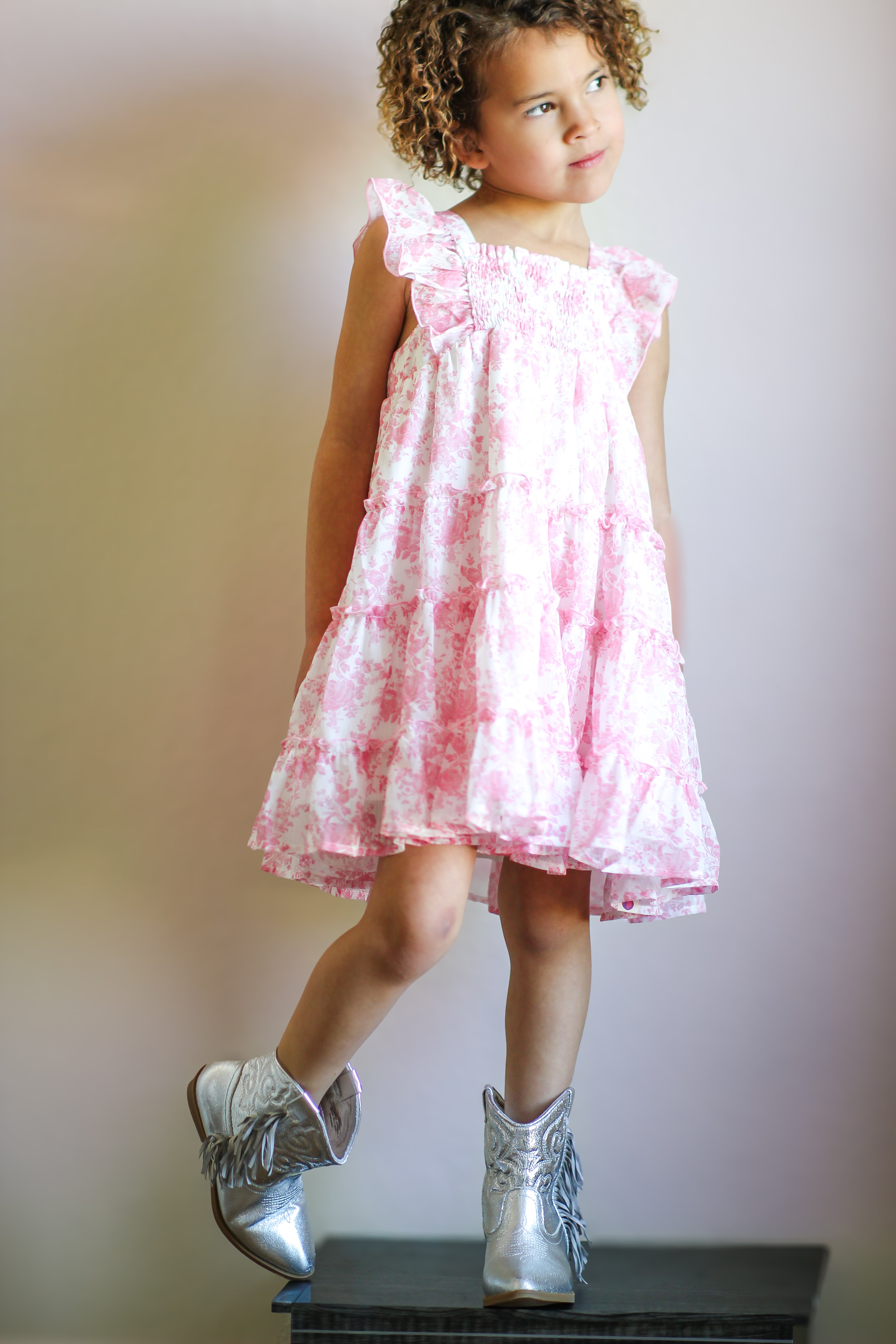 Brielle Dress - Toile de Rose (Pre-Order)