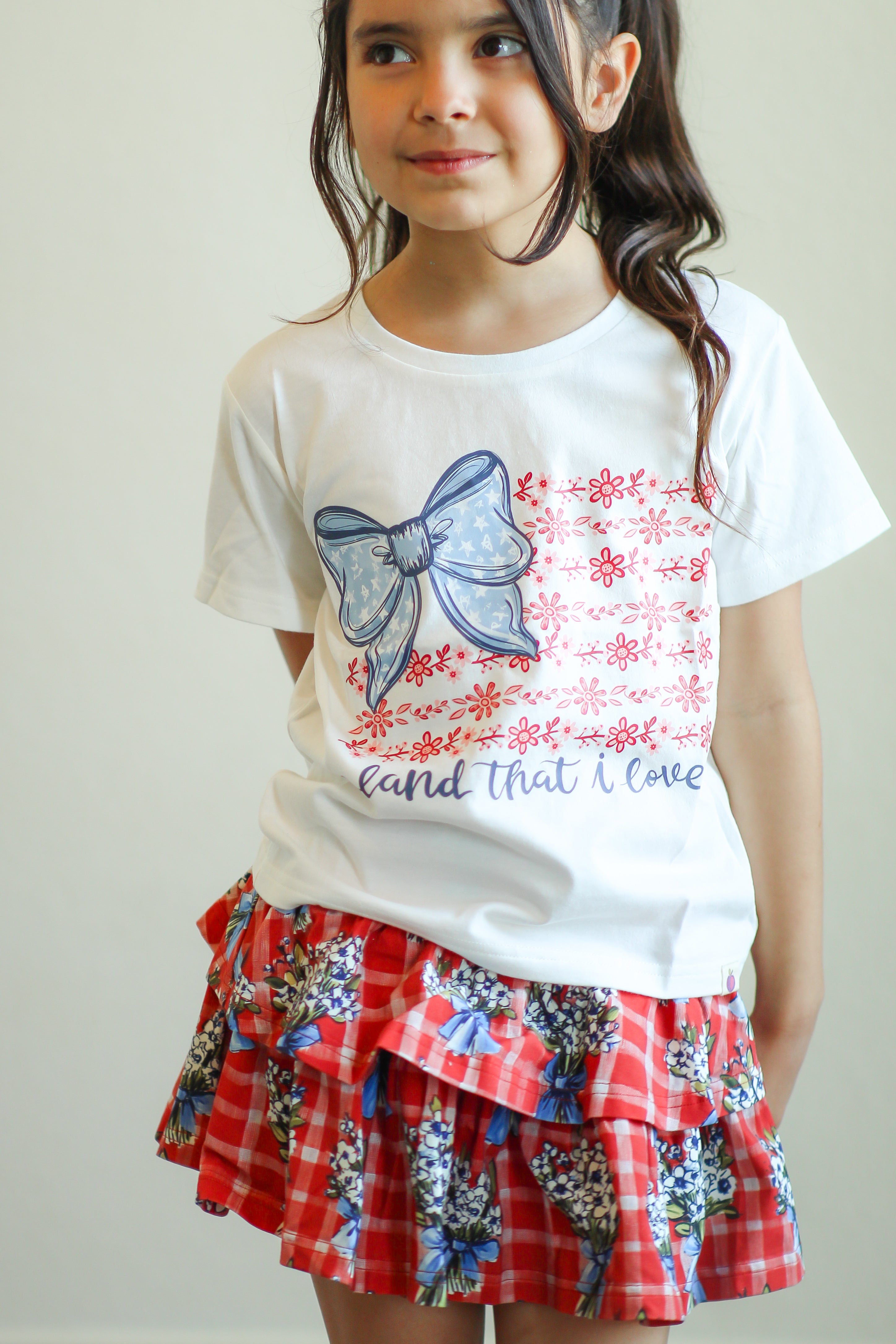 Blair Skirt - Patriotic Picnic