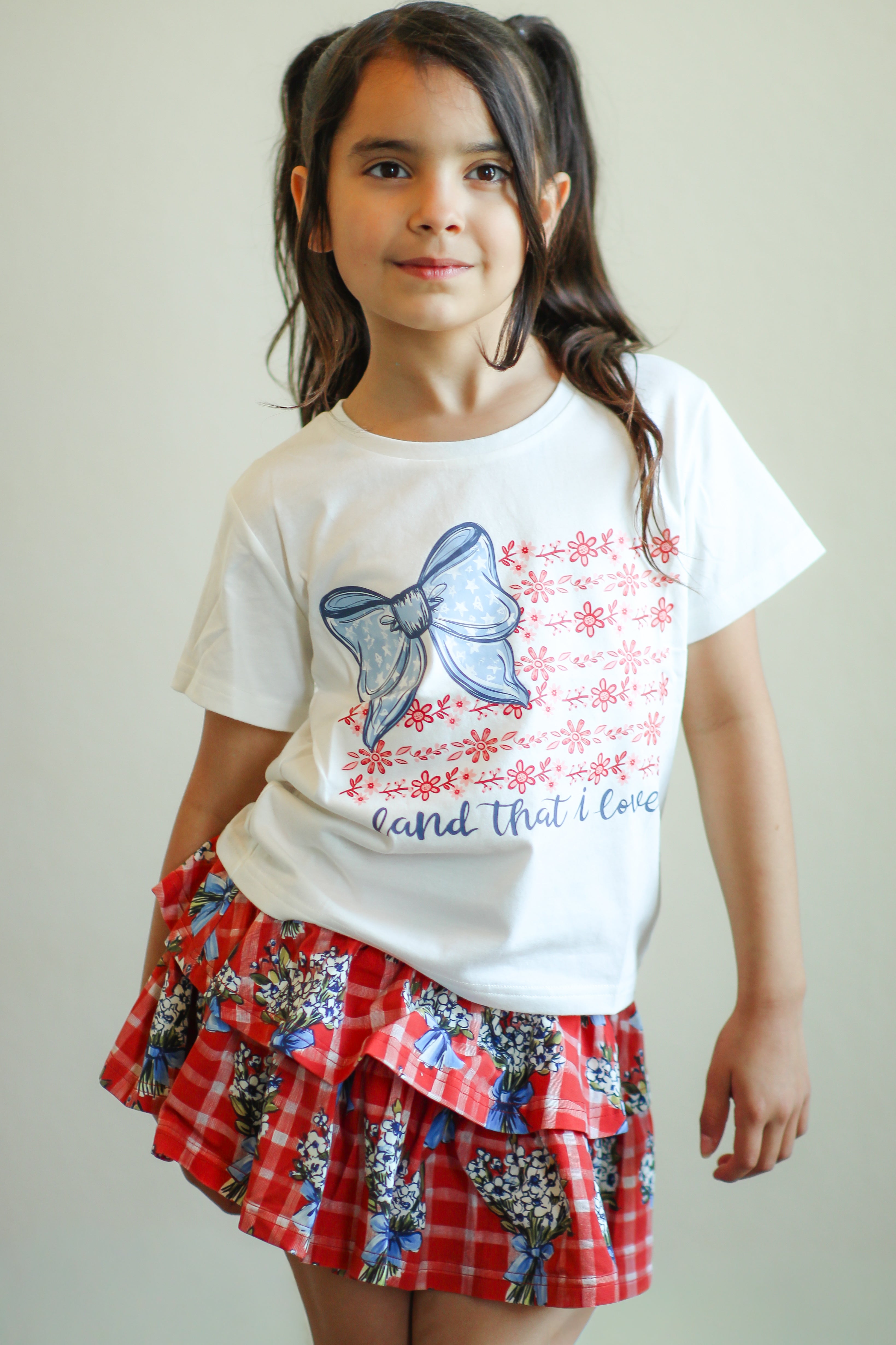 Blair Skirt - Patriotic Picnic