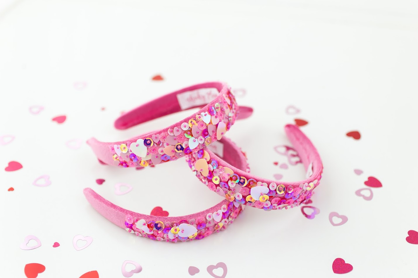 Beaded Headband - I Heart You