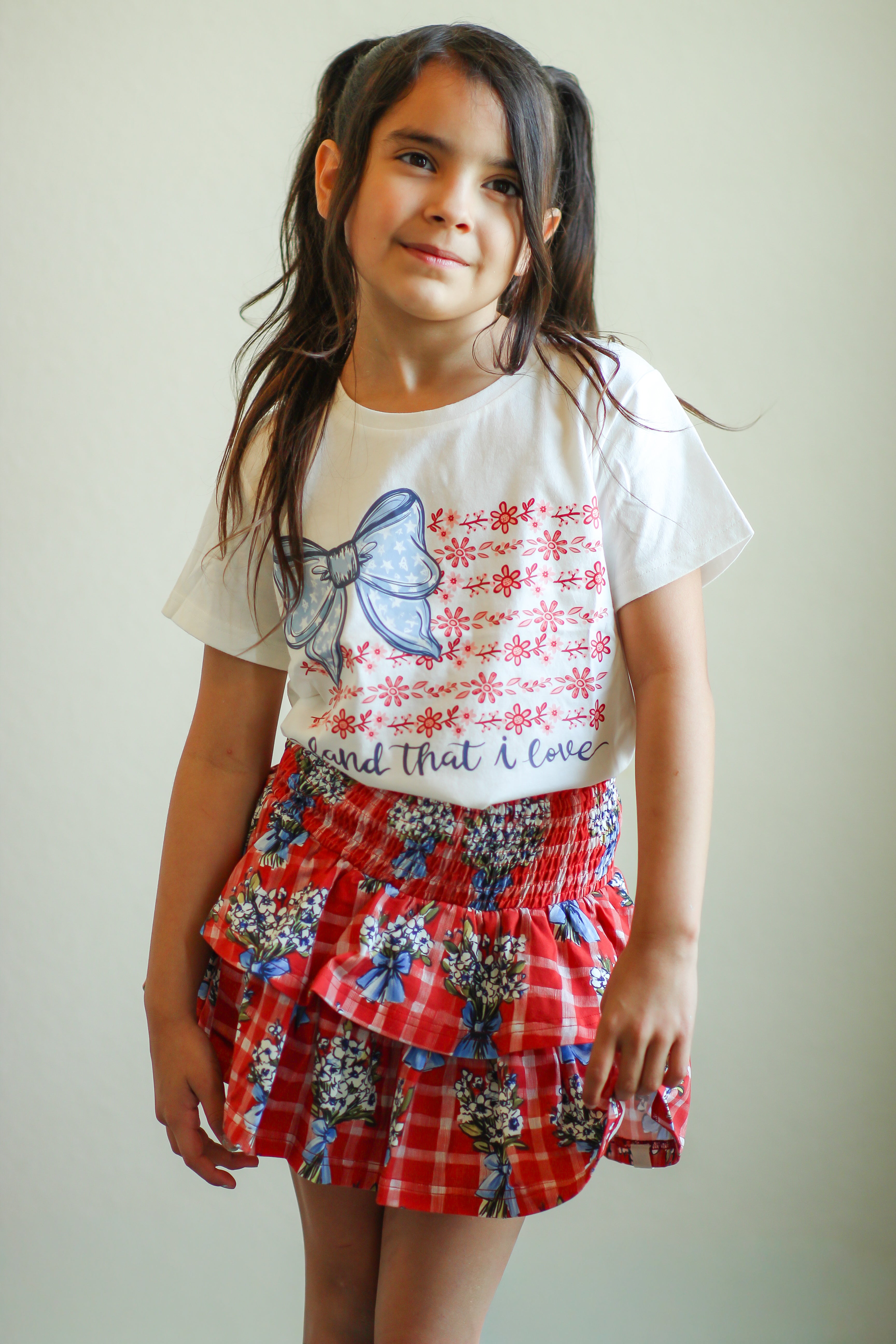 Blair Skirt - Patriotic Picnic