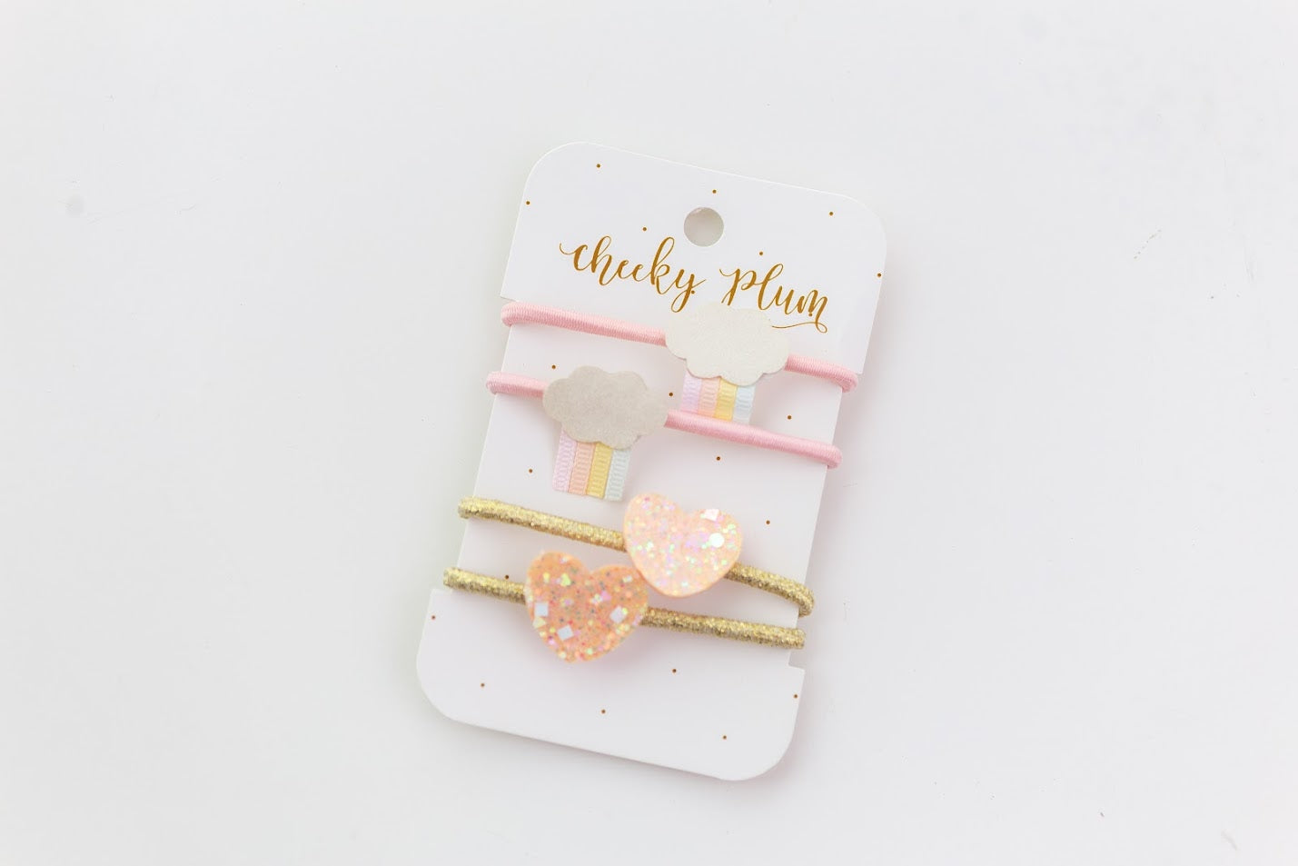 In the Clouds Ponytail Holders