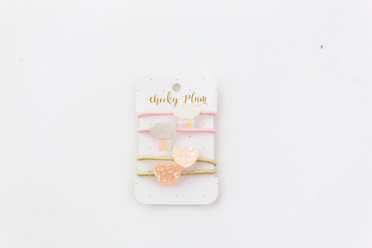 In the Clouds Ponytail Holders