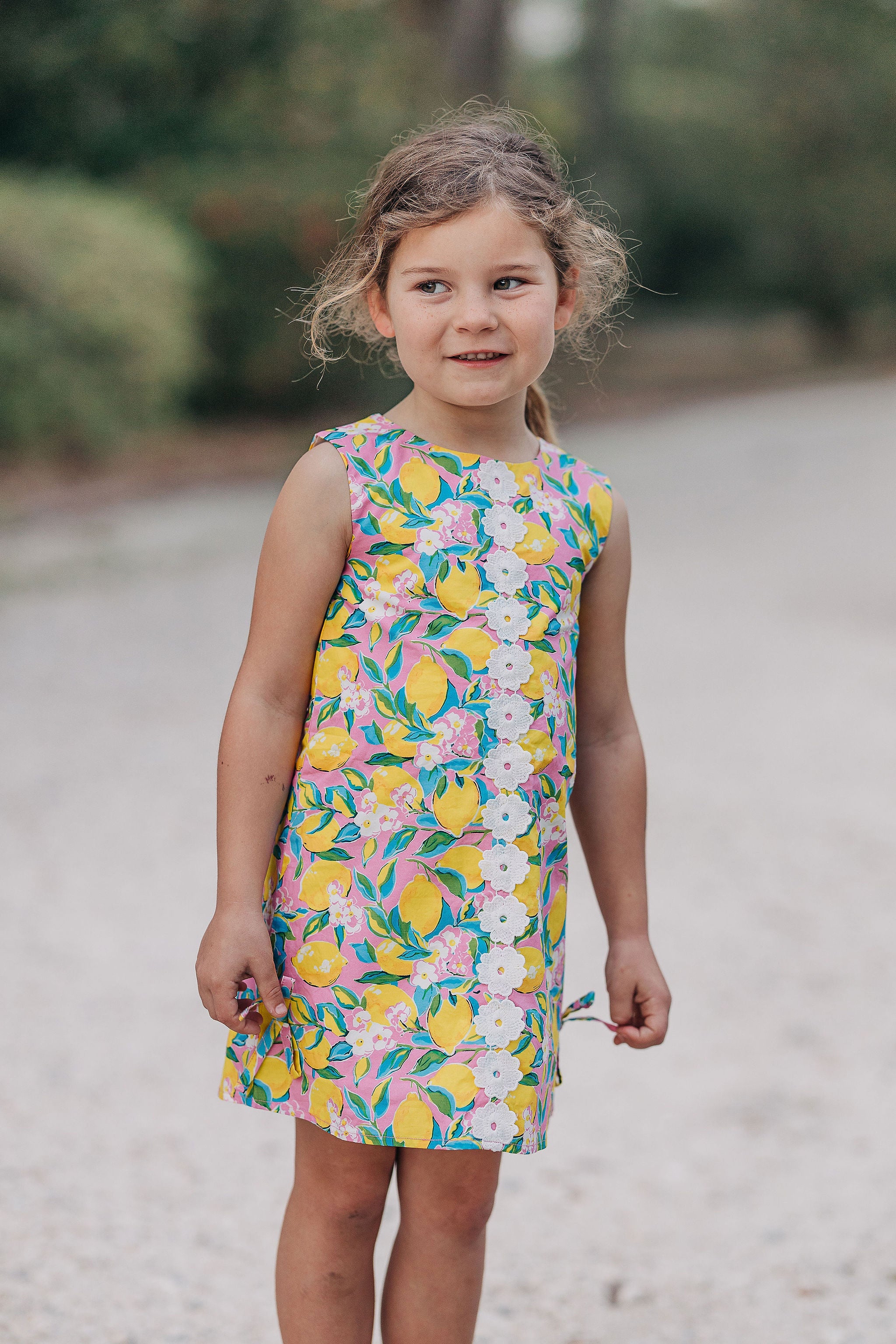 Presley Dress - Lemon Twist