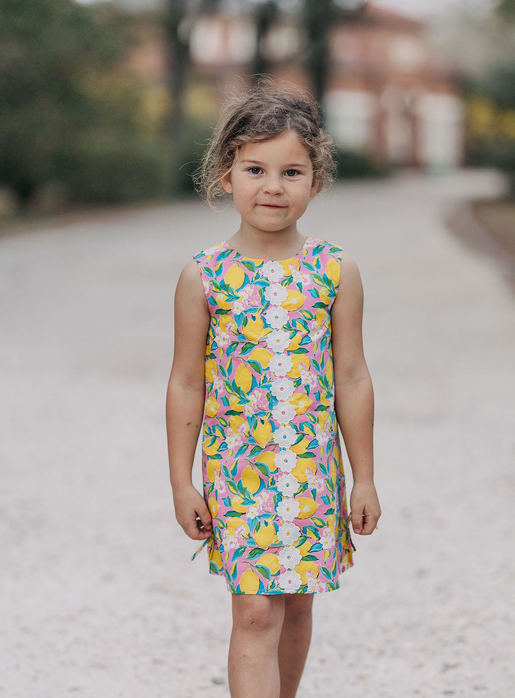 Presley Dress - Lemon Twist
