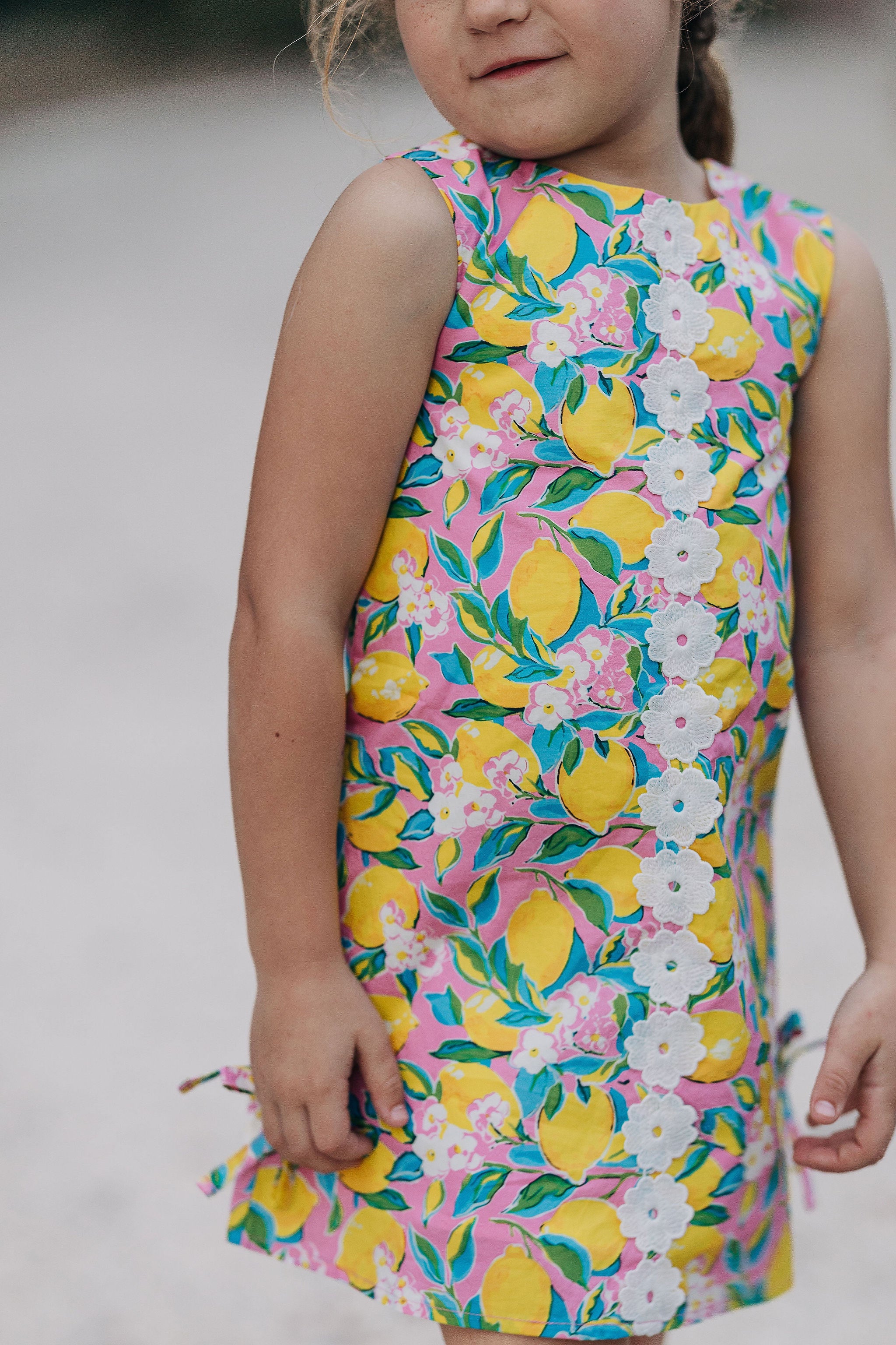 Presley Dress - Lemon Twist