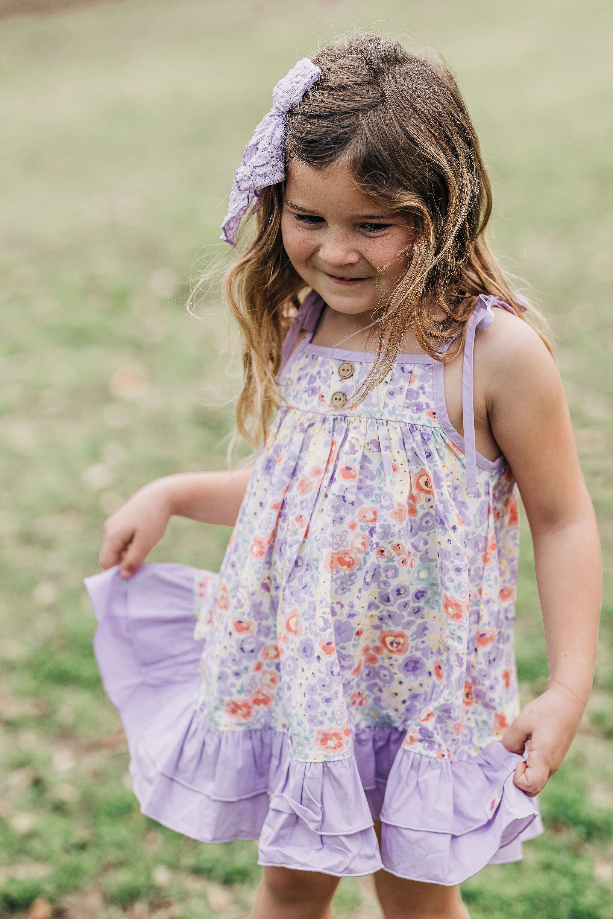 Stella Dress - Whispering Garden