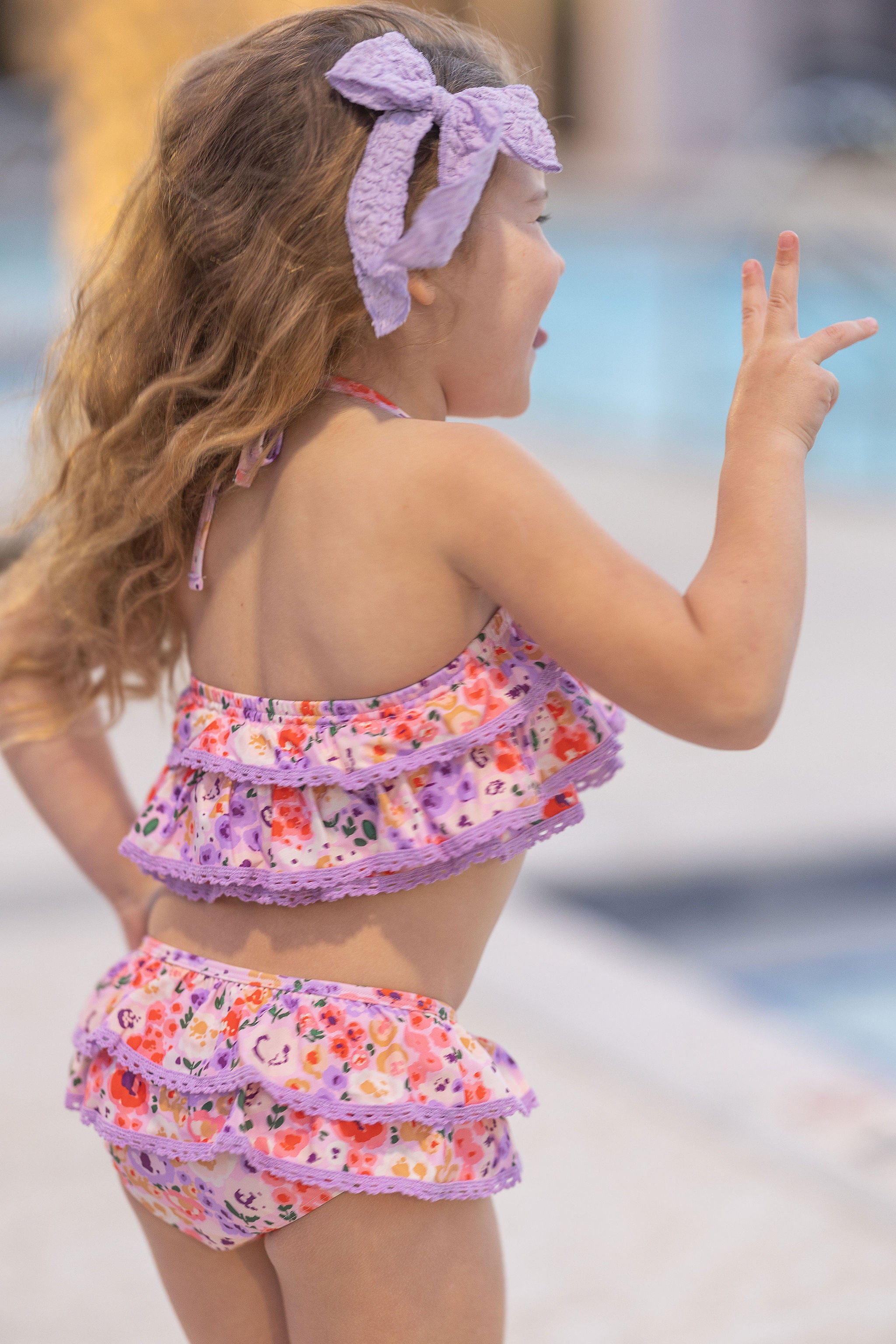 Frankie Swimsuit - Garden Gala